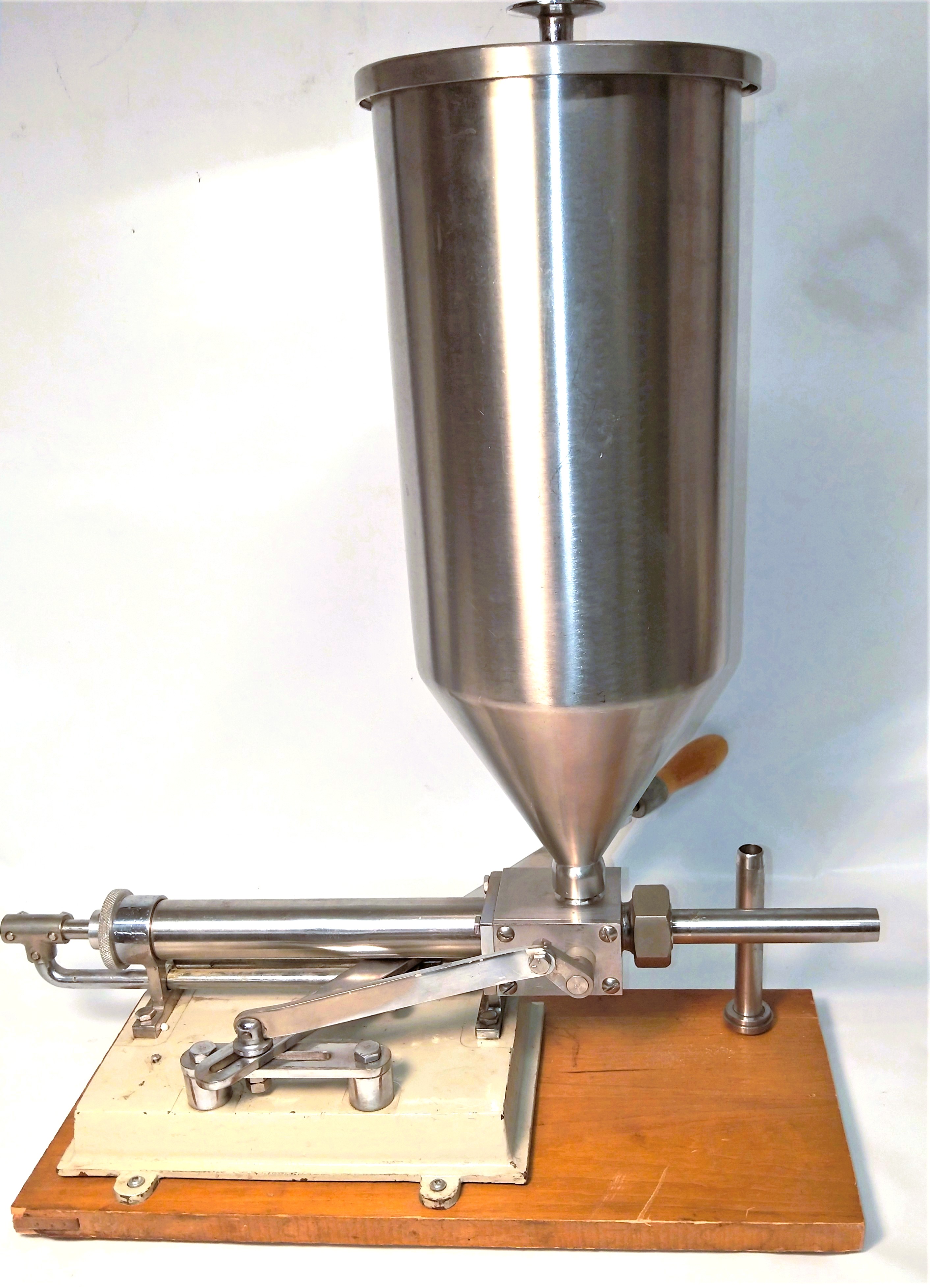 Used Manual Stainless Steel Filling Machine (10L)