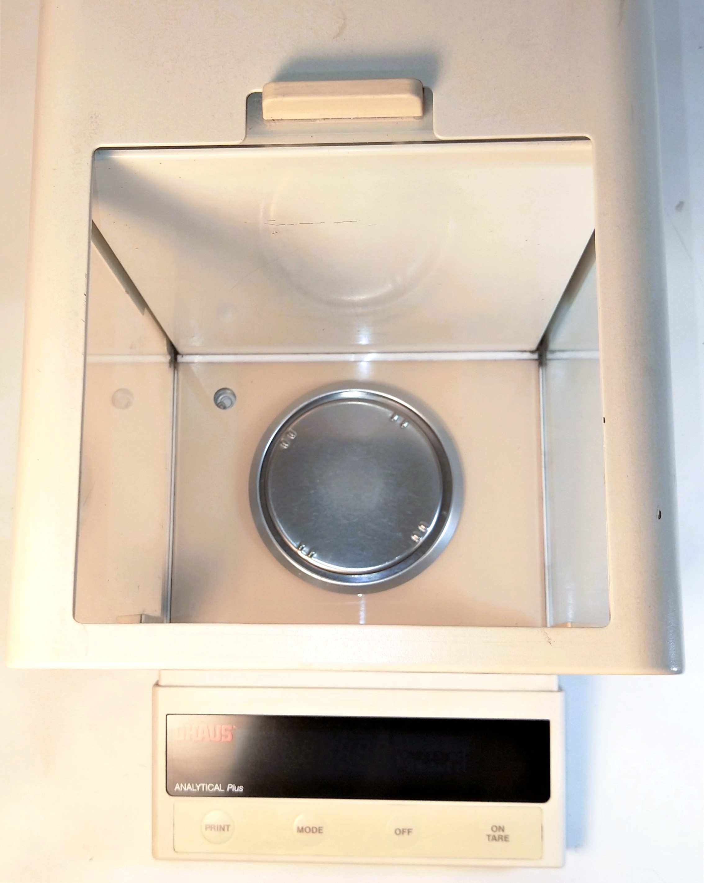 As is Ohaus Analytical Plus AP210S Analytical Balance (210g x 0.1mg) - FOR PARTS