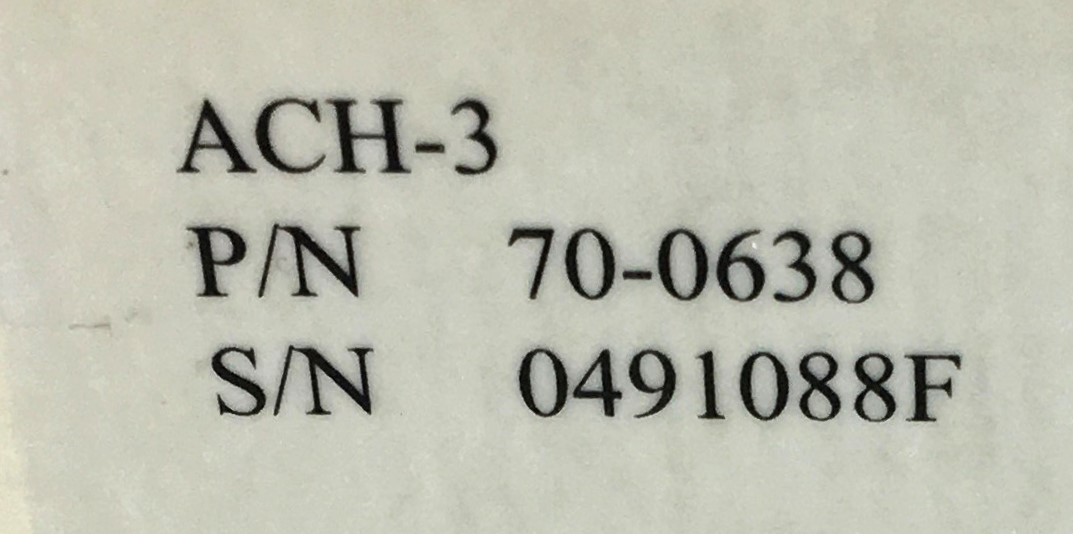 Used ESA ACH-3 (RP-Poly/C18) HPLC Column (15 cm × 3 mm x 5µm)