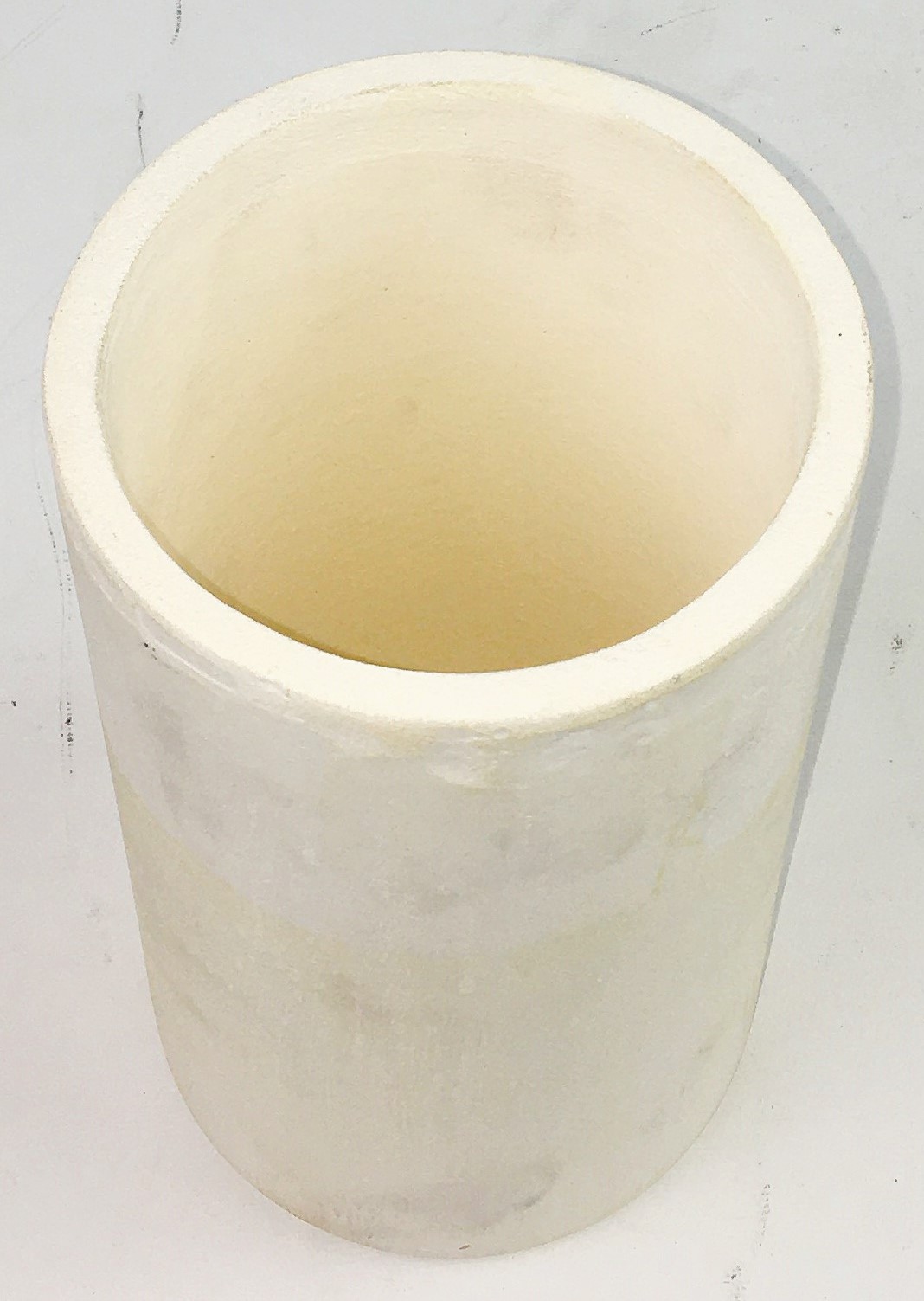 Used Alumina Ceramic Cylindrical Crucible Set - Assorted Volumes