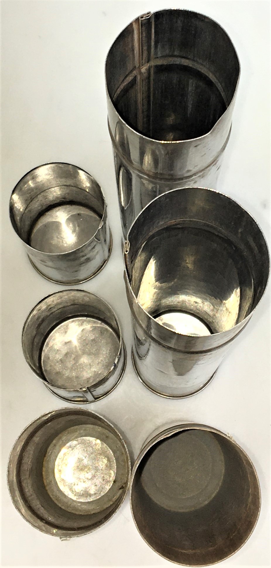 Used Pipet Sterilization Cylinders