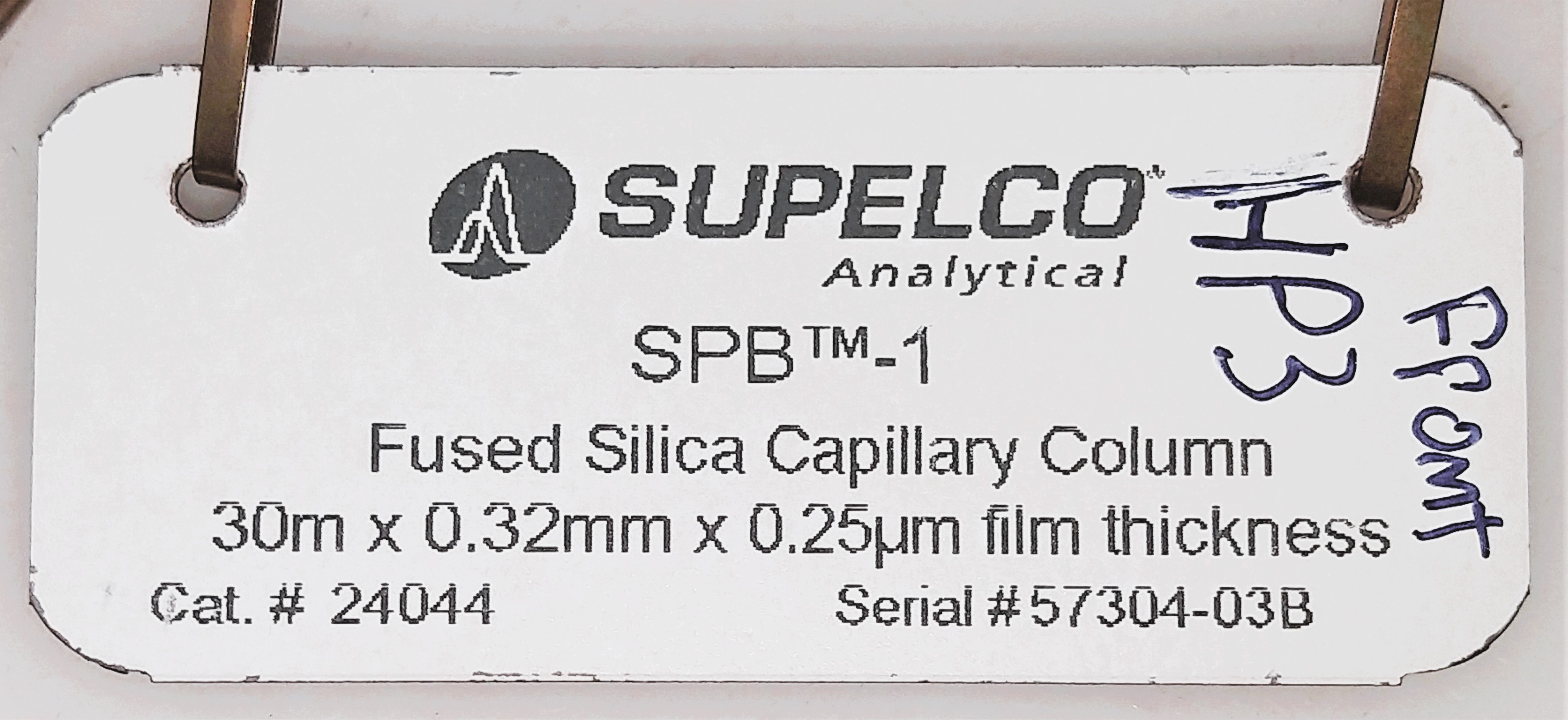 Used Supelco SPB-1 (24044) Capillary Column (30M x 0.32mm x 0.25µm)