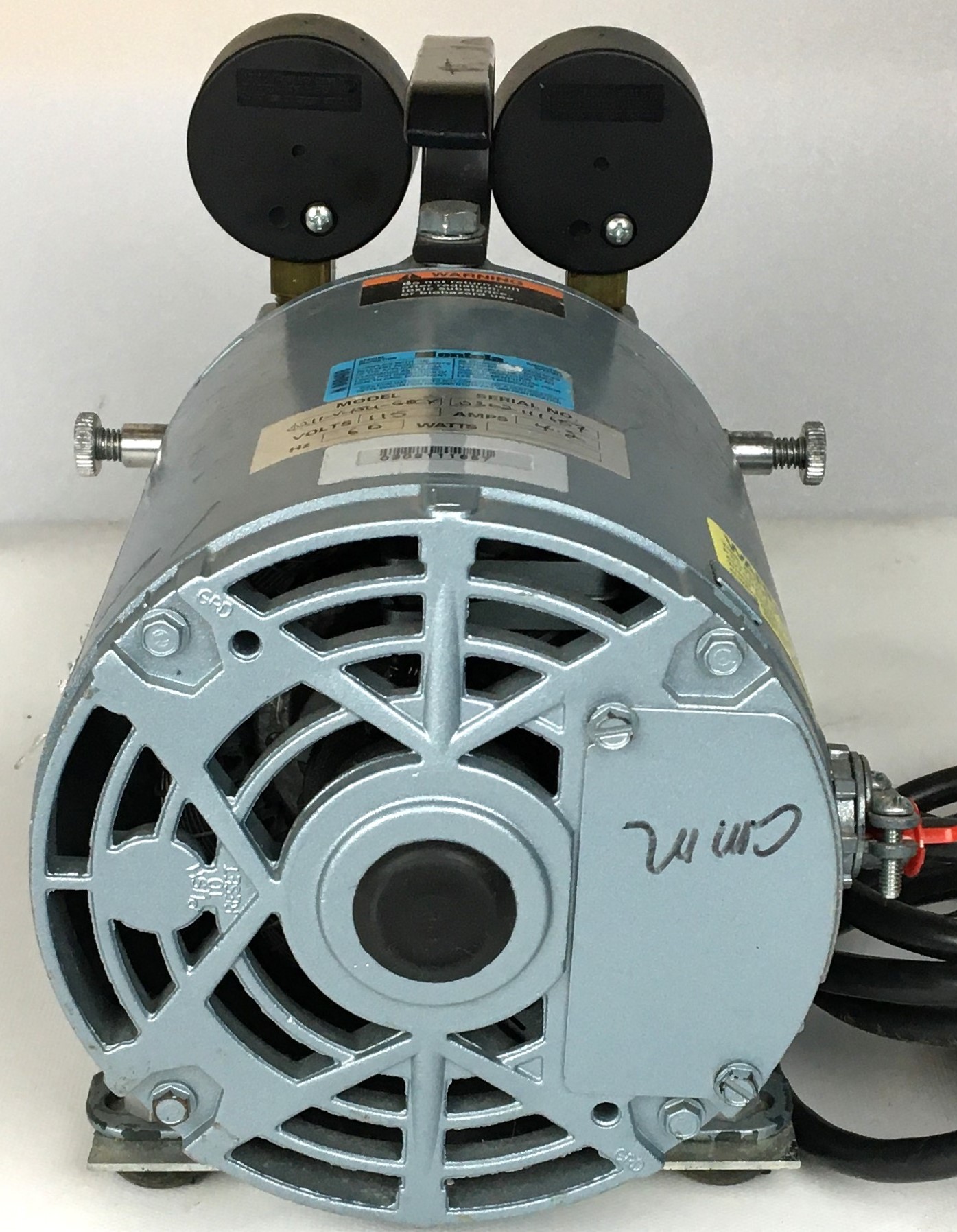 Used Gast 0211-V454-G817 Vacuum Pump (1.3cfm)