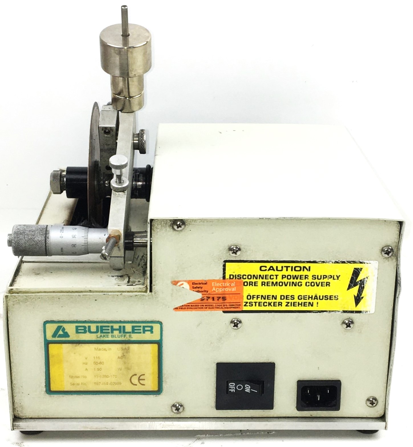 Used Buehler IsoMet Low-Speed Saw with Accessories