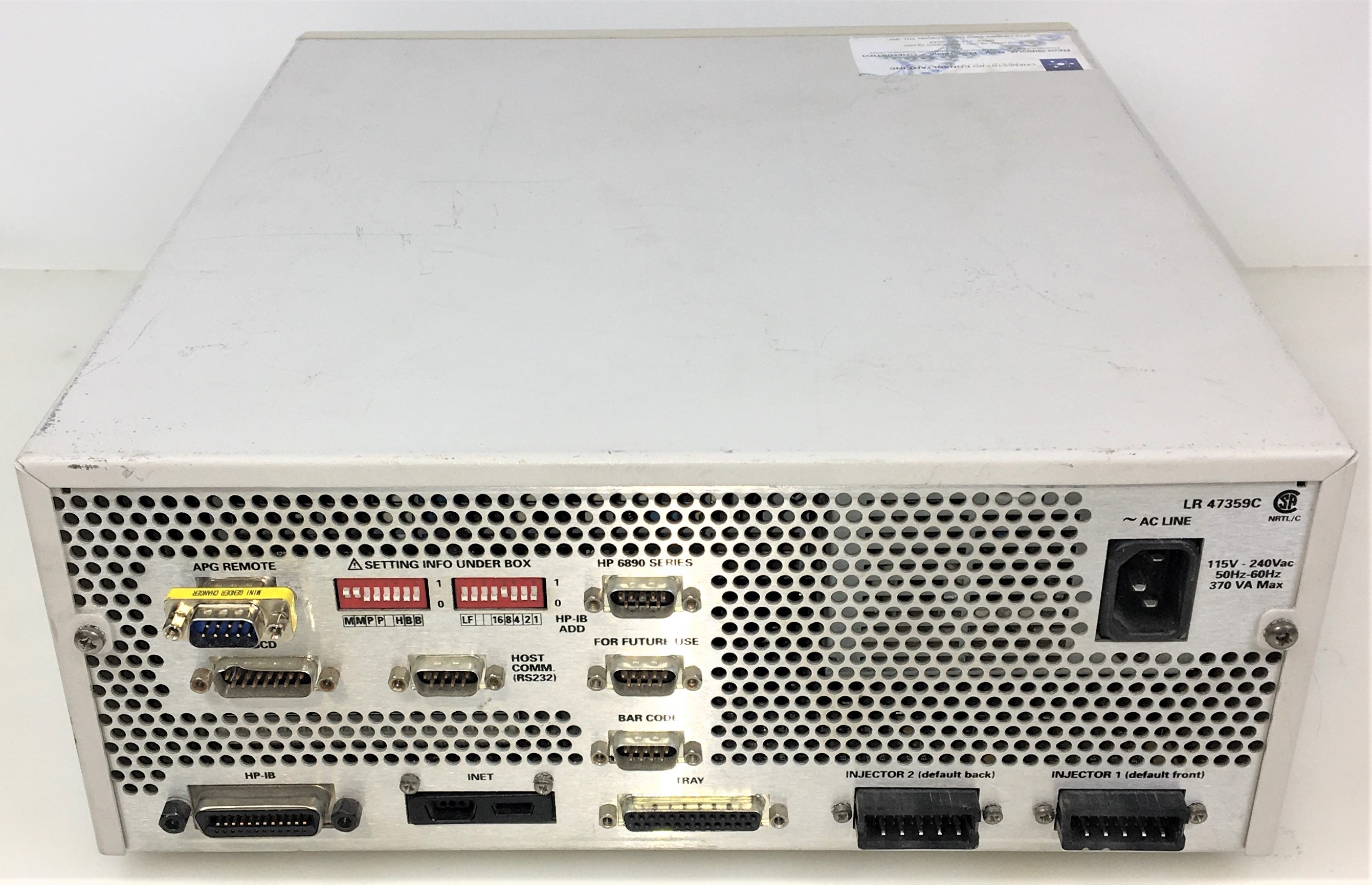 Used Agilent 6890 Series (G1530A) Dual FID Gas Chromatograph with Autosampler