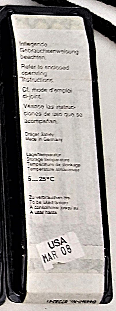 Used Draeger Model 31 Multi-Gas Detector Pump with Case and Assorted Tubes