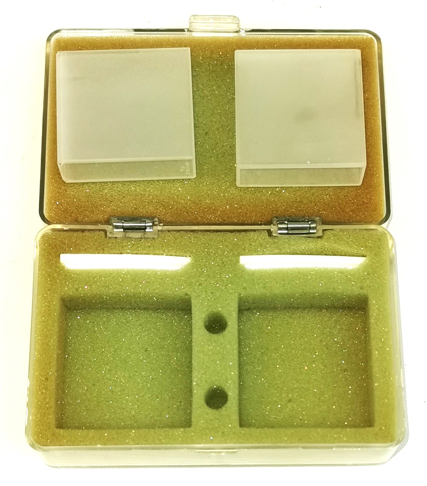 Used TSL 1464051 Glass Micro Cuvette with Stopper - 7 mL (Pack of 2)