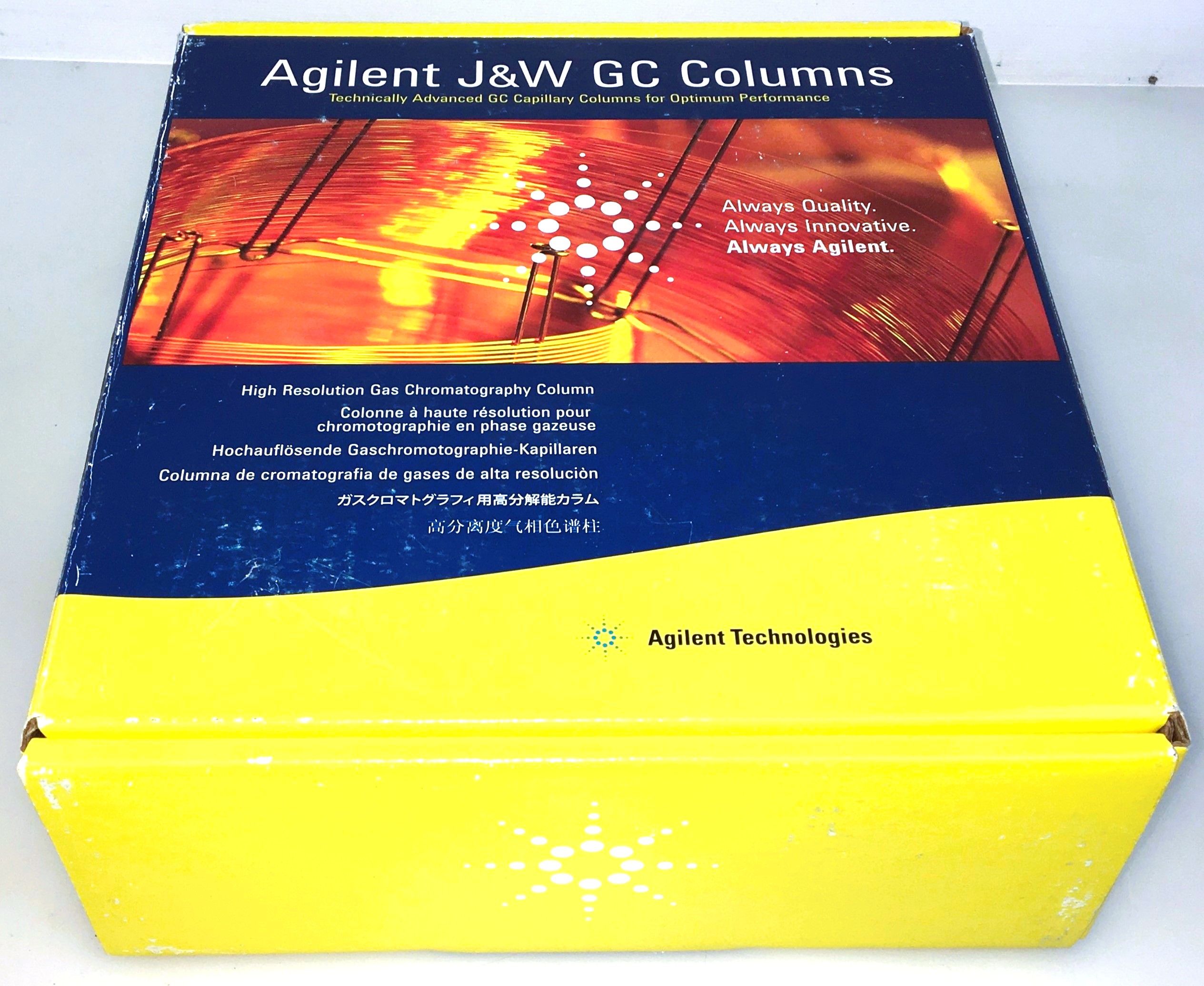 Used Agilent DB-1 (127-100A) Capillary Column (5M × 0.10mm x 0.12µm)