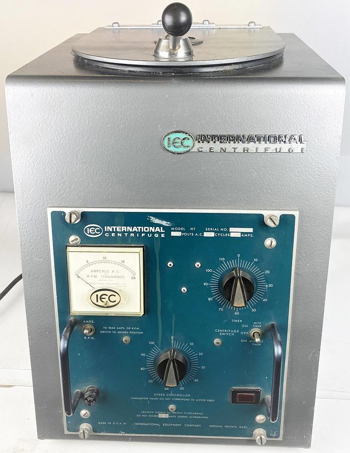 Used IEC HT High-Speed Centrifuge with IEC 856 Rotor (8 x 50mL)