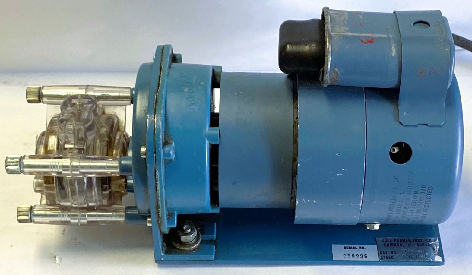 Used Cole-Parmer Masterflex L/S 7531-10 Peristaltic Pump with 7014 Pump Head