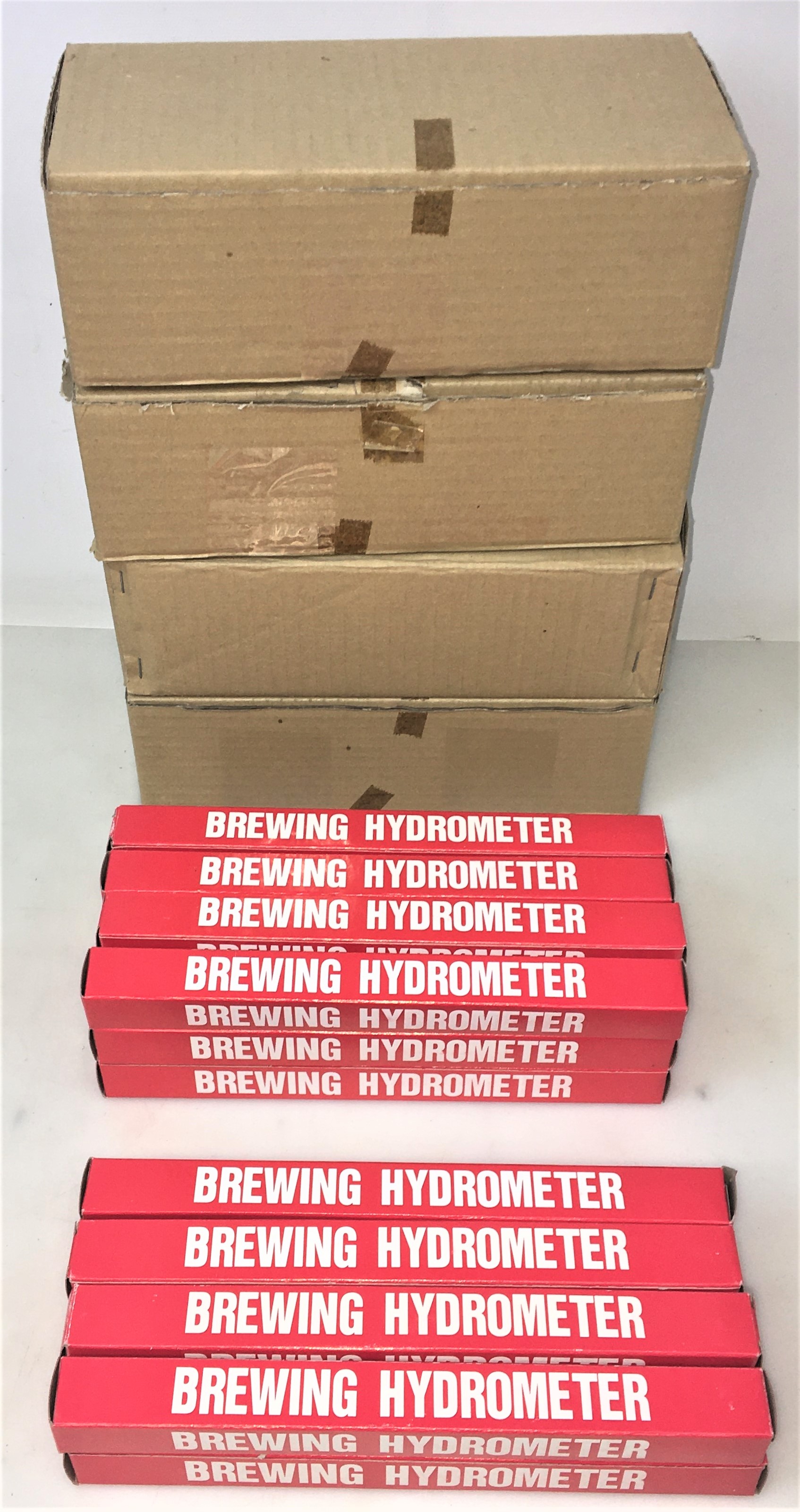 New Triple Scale Beer Hydrometer - 1.000 to 1.080
