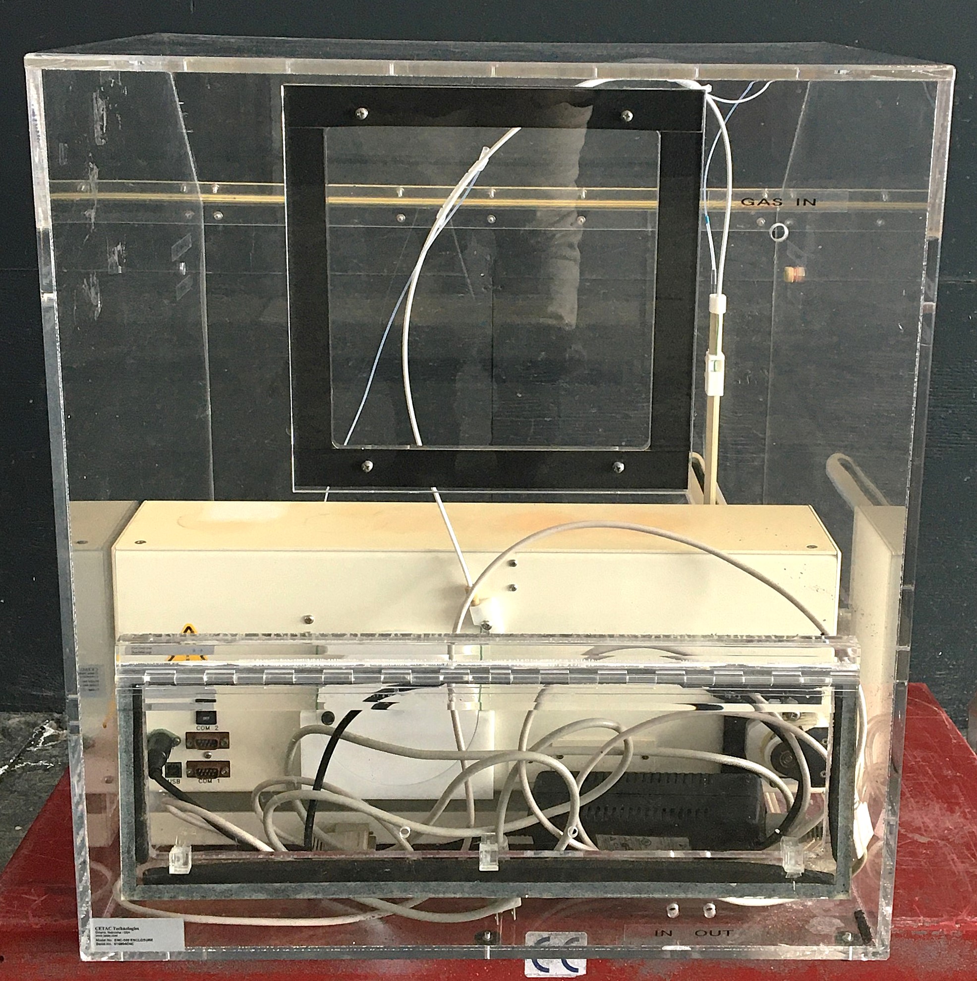 Used CETAC ASX-520 Random Access Autosampler with ENC-500 Enclosure