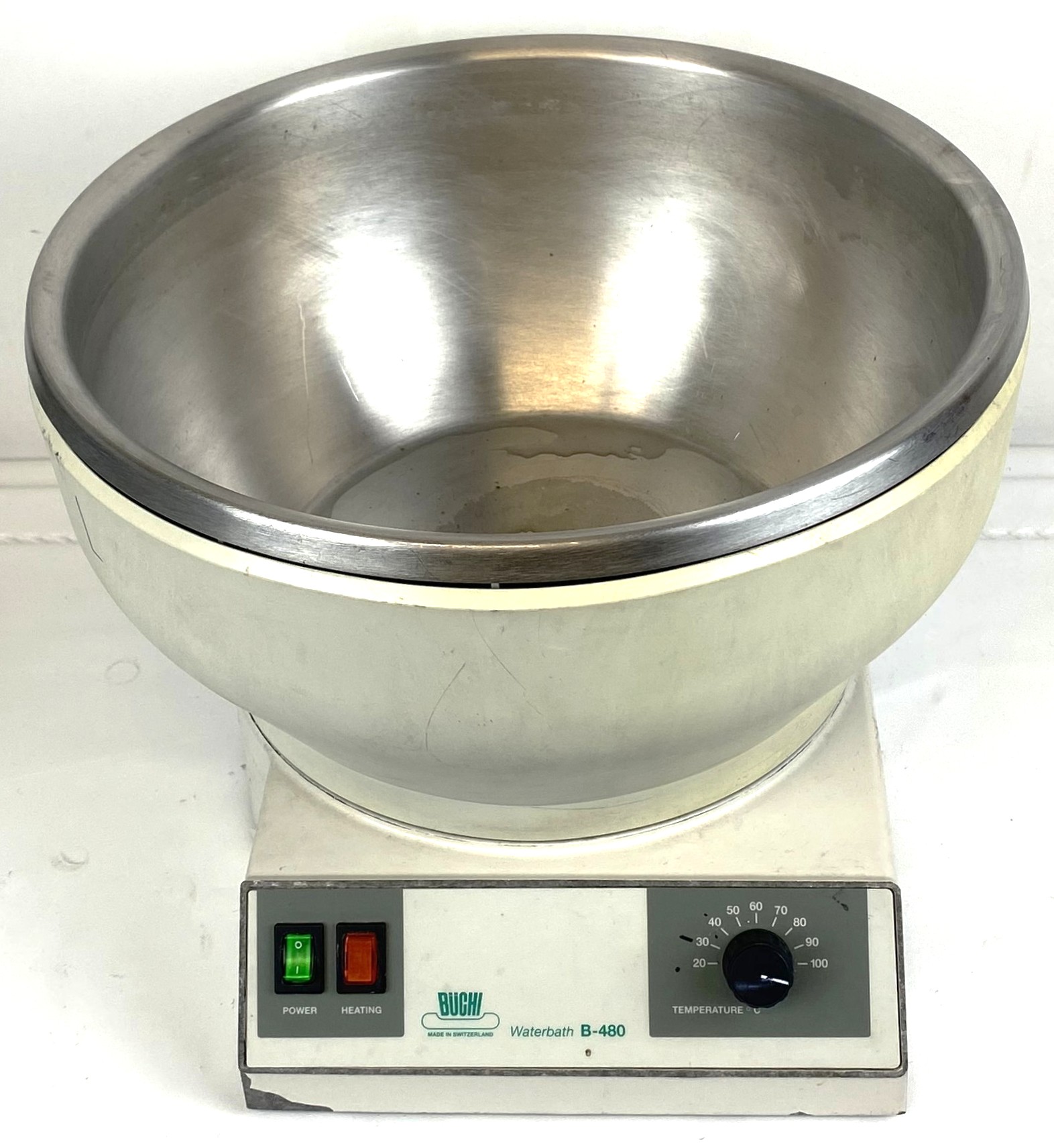 New Open Box Buchi Rotavapor R-114 Rotary Evaporator with B-480 Bath - COMPLETE