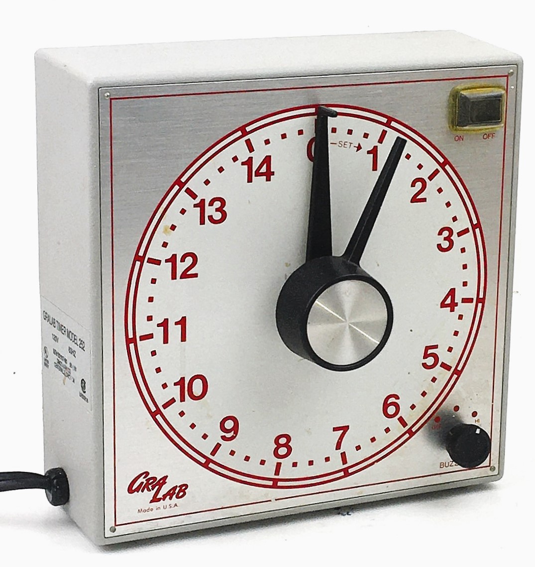 Used GraLab Model 252 15-Minute Timer