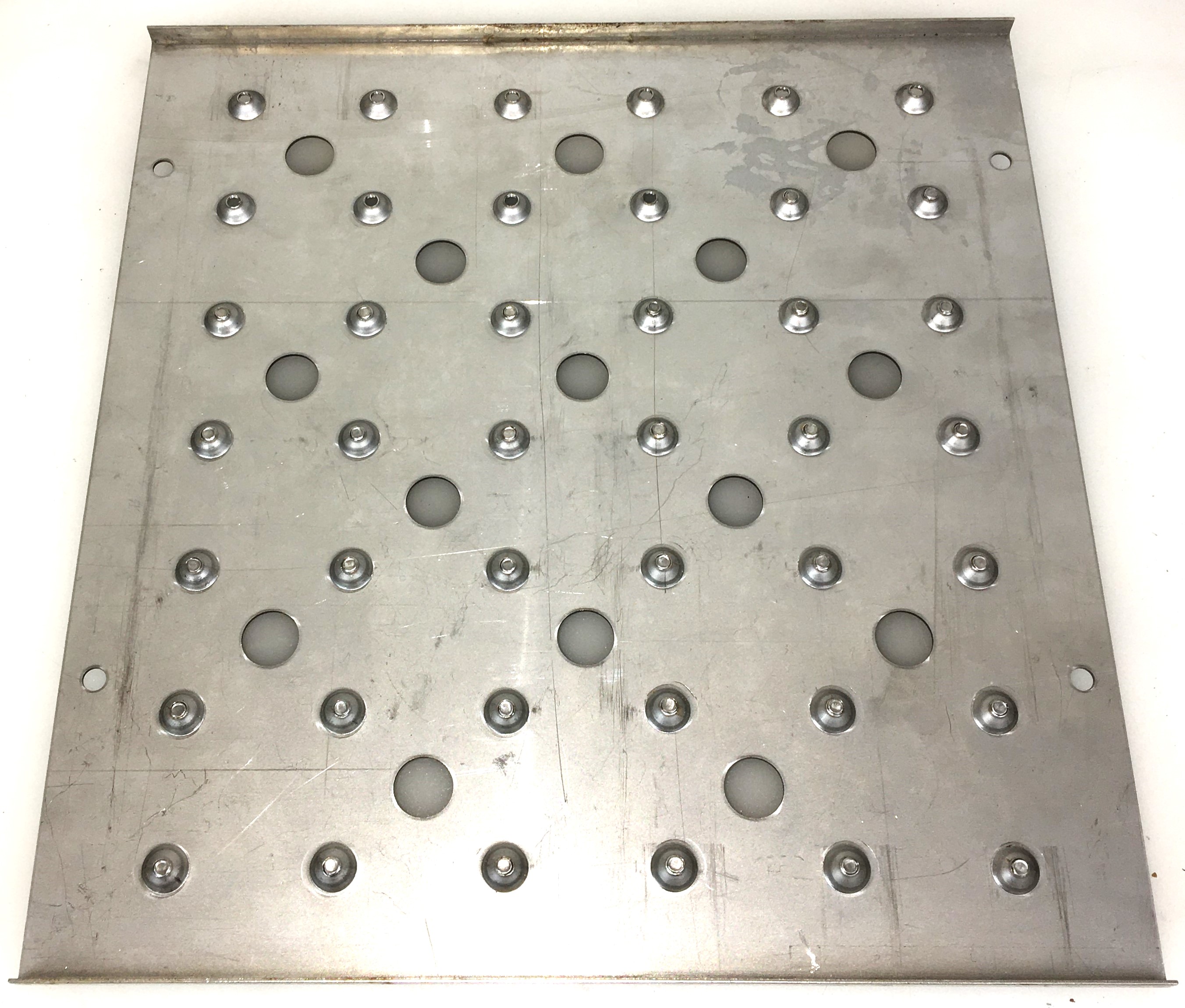 Used Flask Holder Platform Attachment for Shaker with 29 x 25mL Flask Clamps - 12" x 11.5"