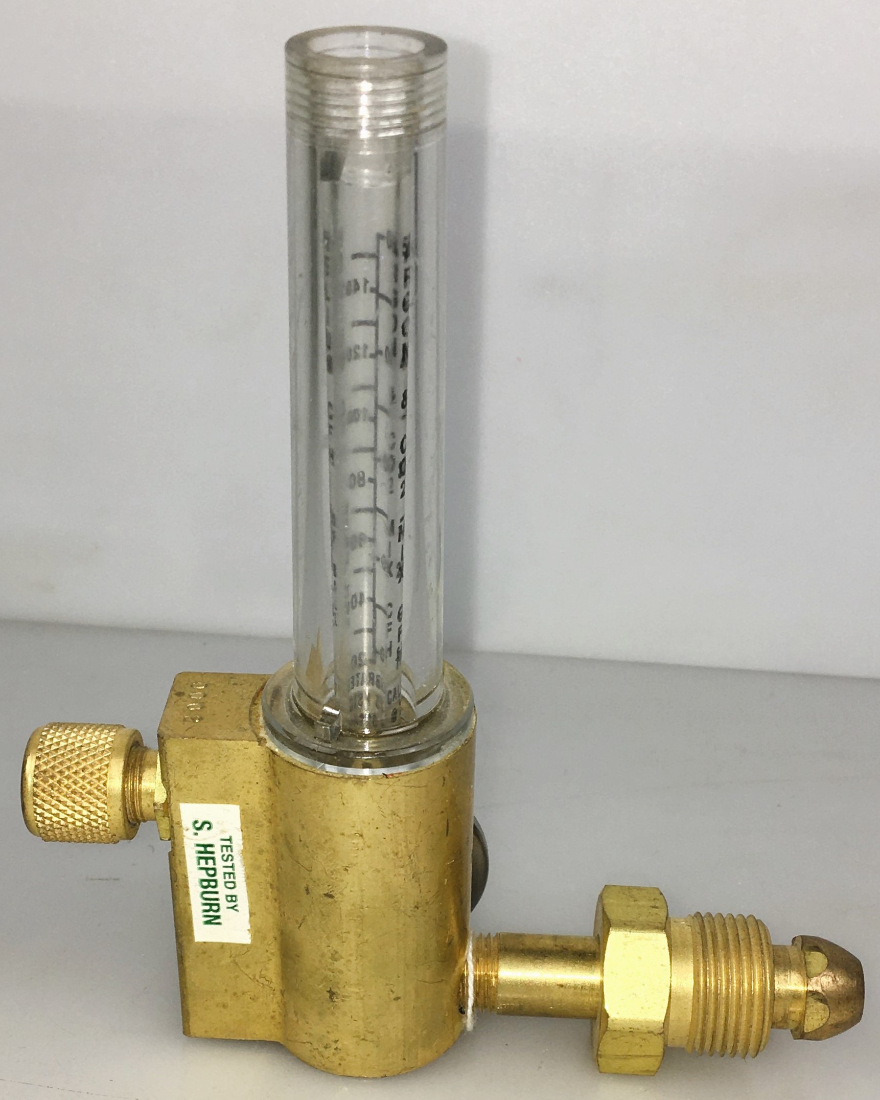 Used Prest-O-Lite R-33-FM-580 Regulator Flowmeter (CGA 580)