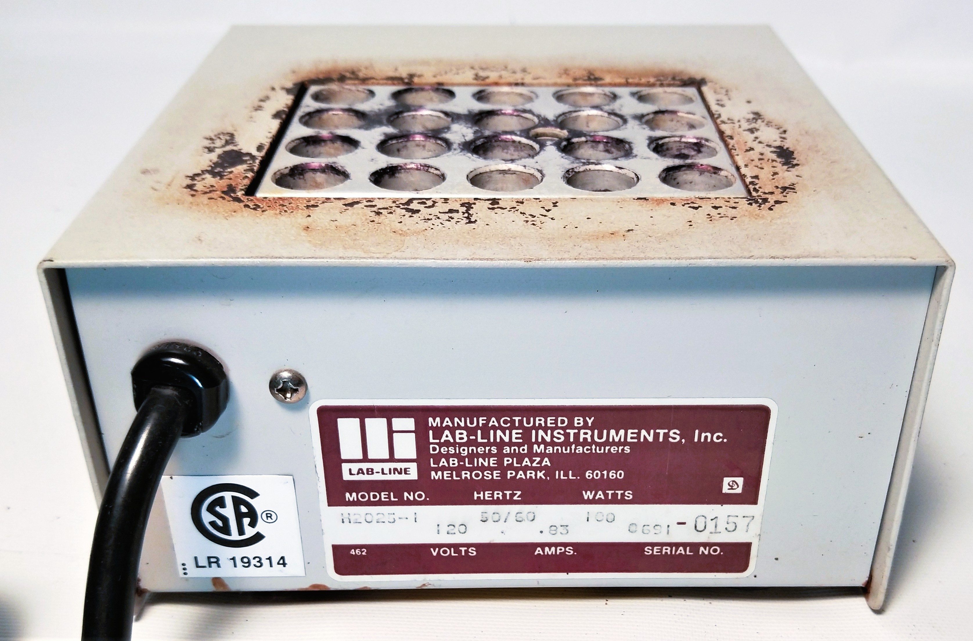 Used Baxter (Canlab) H2025-1 Dry Block Heater