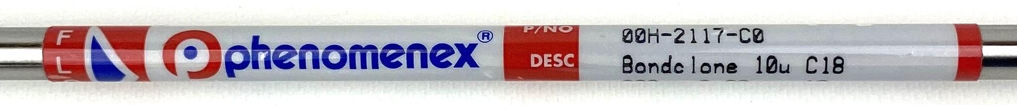 Used Phenomenex Bondclone C18 (00H-2117-C0) LC Column (30 cm × 3.9 mm x 10µm)