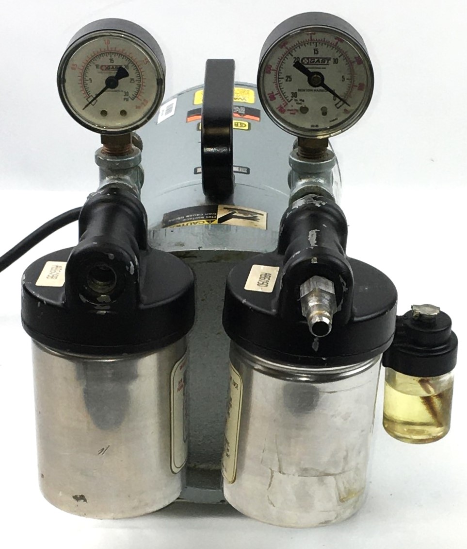 Used Gast 0323-G582EDX Rotary Vacuum Pump (5cfm)