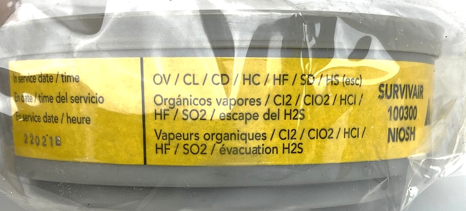 Used Survivair Panther 964800 NFPA Breathing Apparatus with Tank and Case