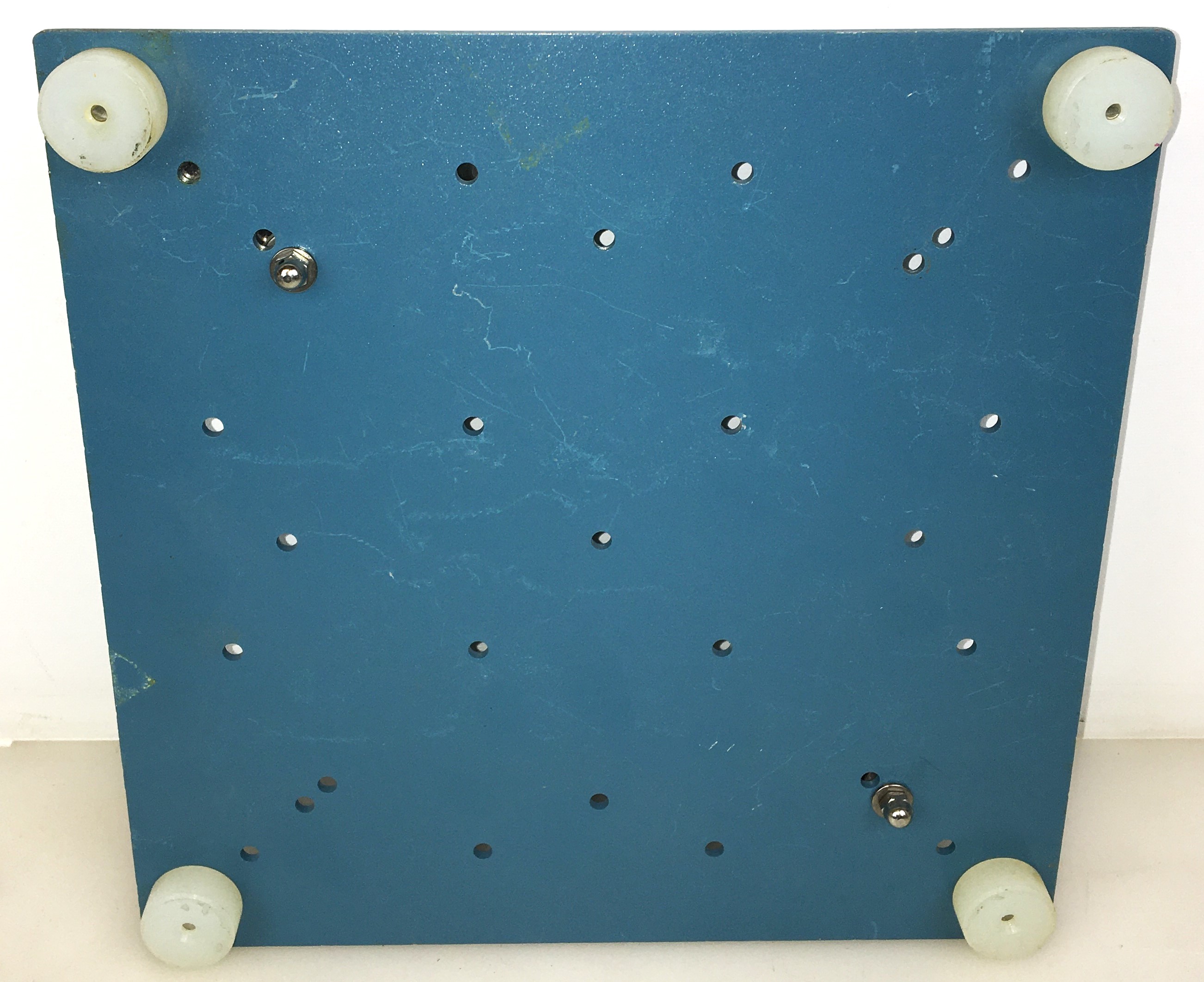 Used Flask Holder Platform Attachment for Shaker with 125mL and 500mL Flask Clamp - 10" x 10"