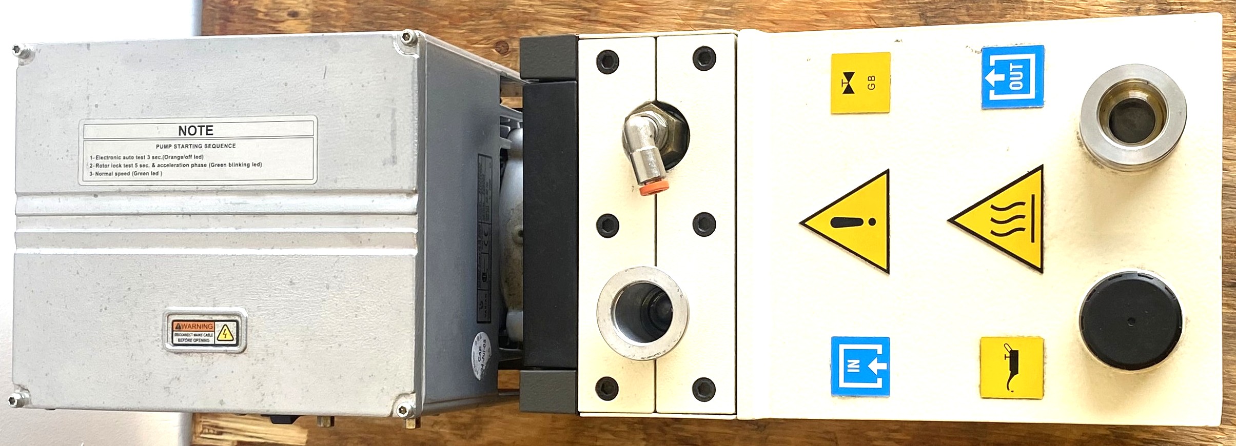 Used Varian HS 602 Rotary Vacuum Pump (17.6cfm)