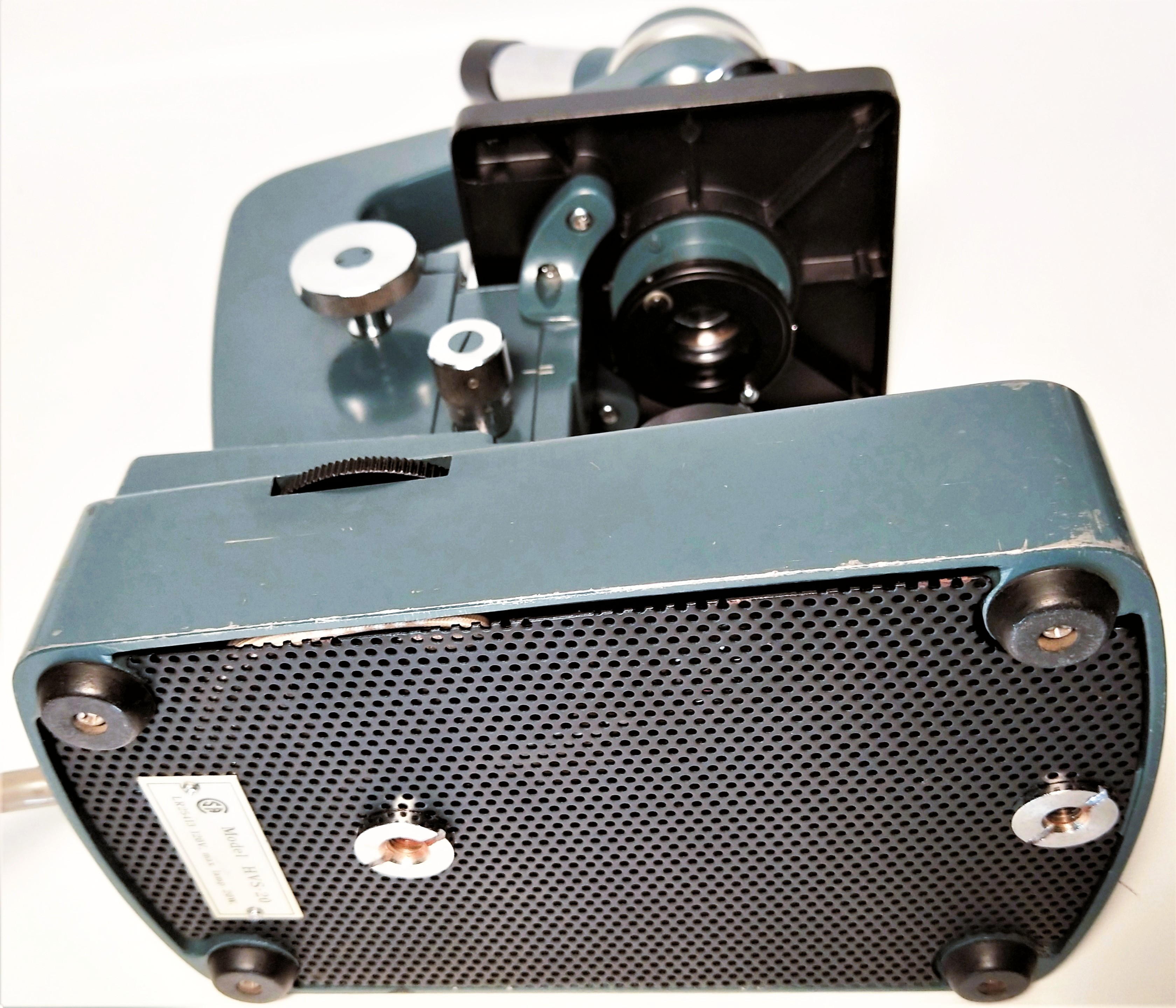 Used Cenco HVS-20 (T60918-33) Monocular Microscope with Illumination (40X to 400X)