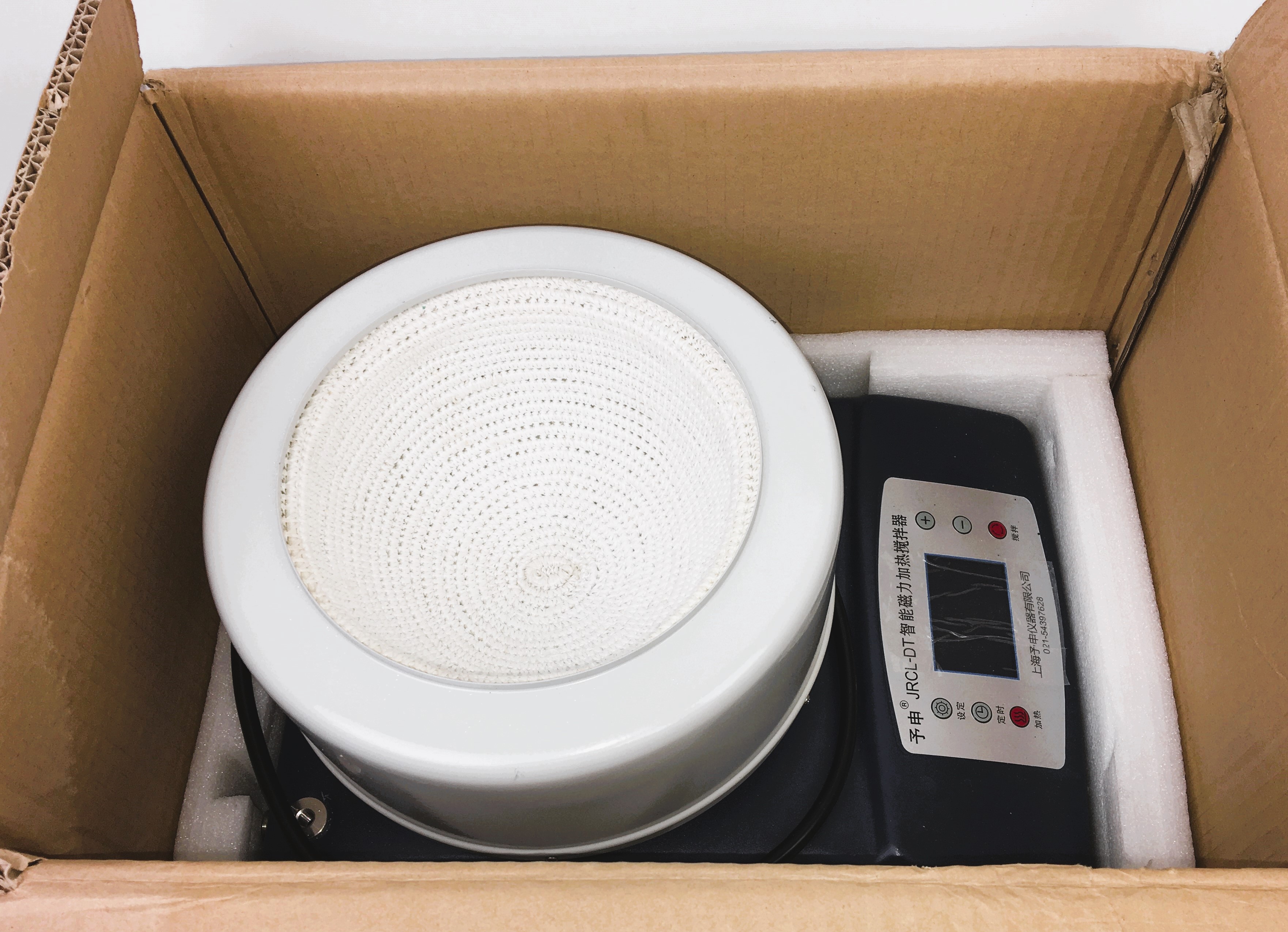 New Open Box JRCL-DT 2000mL Stirring Heating Mantle