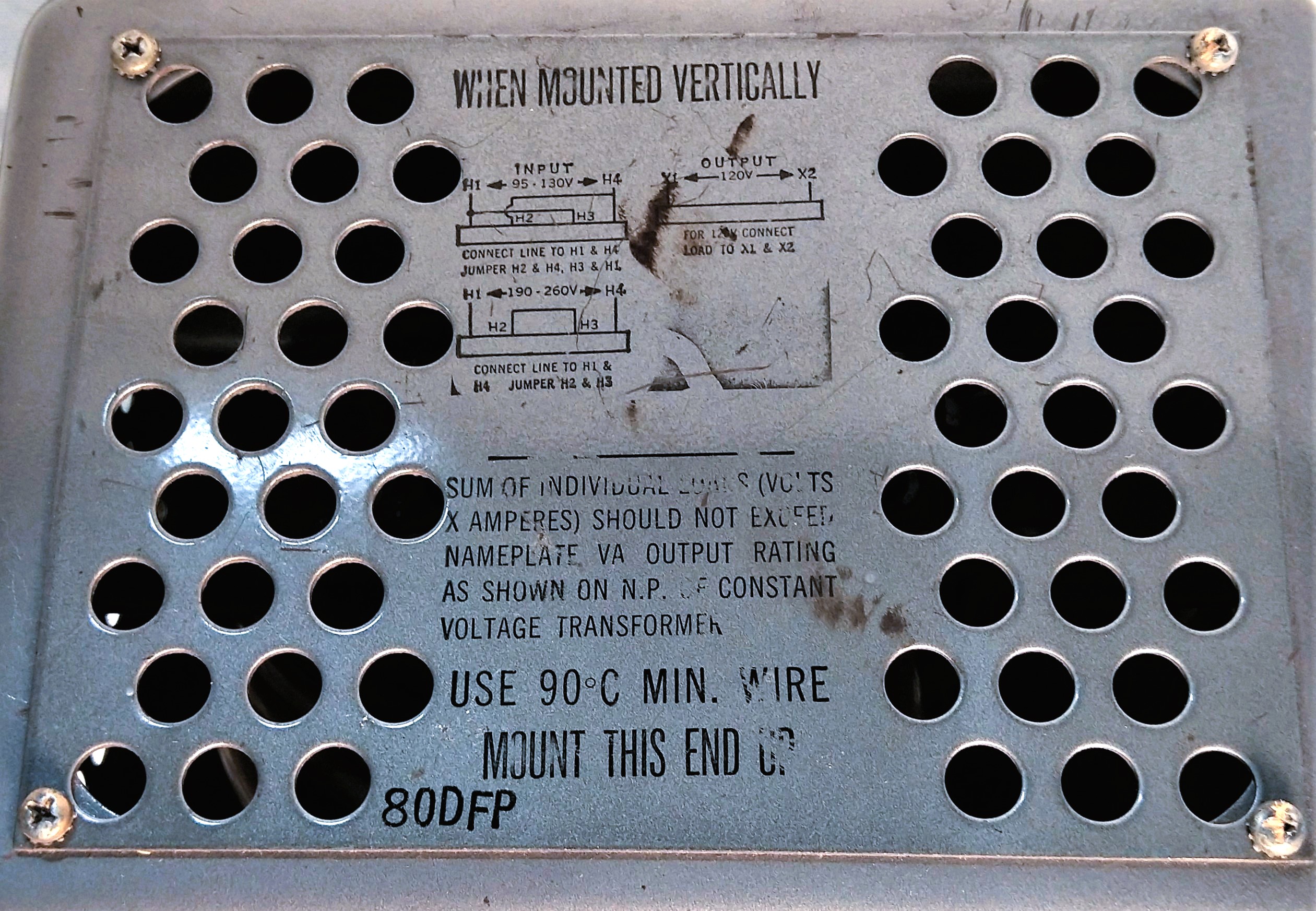 Used Sola 23-22-150 Constant Voltage Transformer