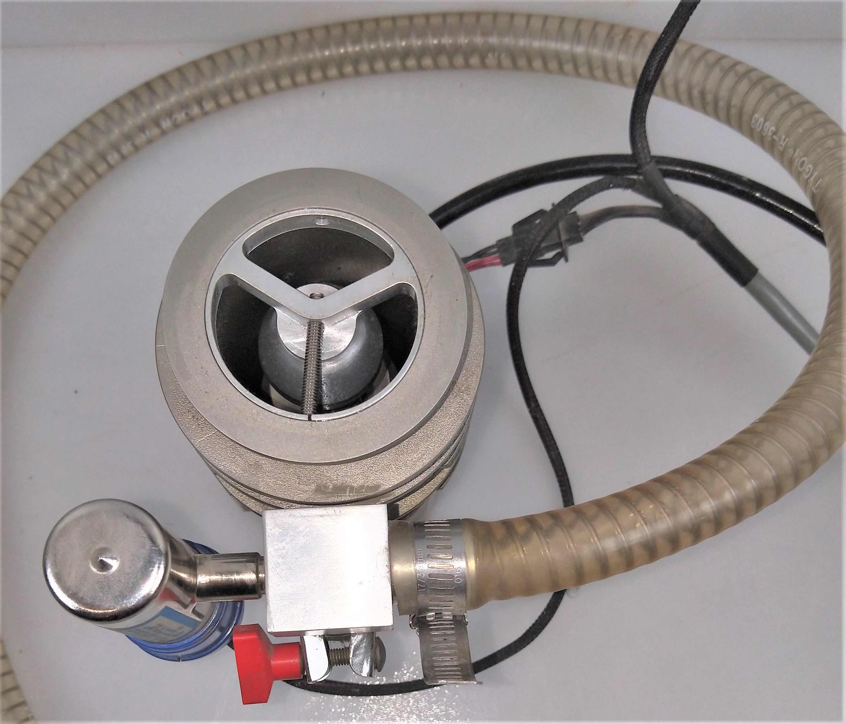 Used Agilent AX-65 (G1099-80500) Diffusion Pump with Convectron Gauge