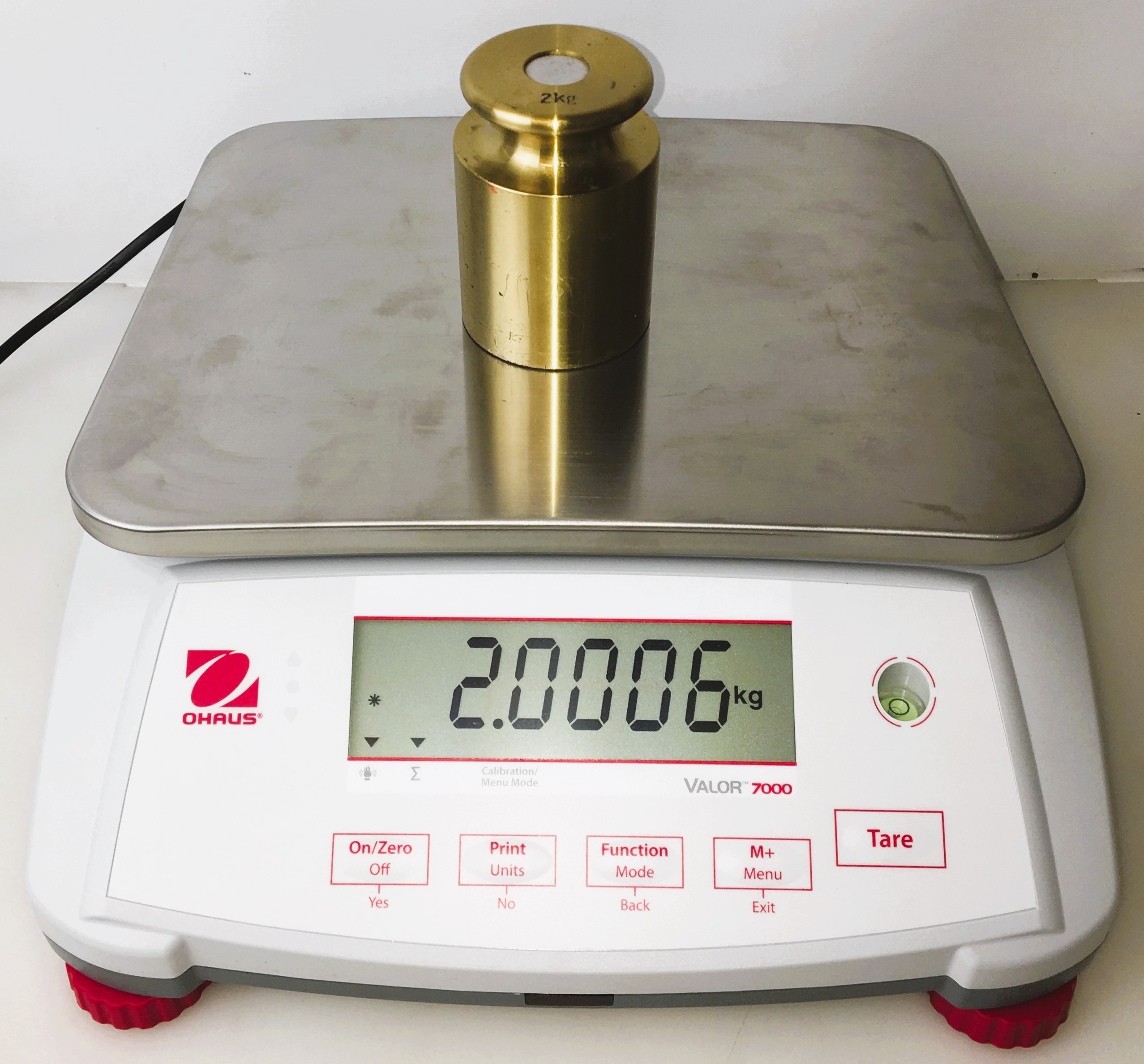 New Open Box Ohaus Valor 7000 Compact Balance (6000g x 2g / 15lb x 0.005lb) 