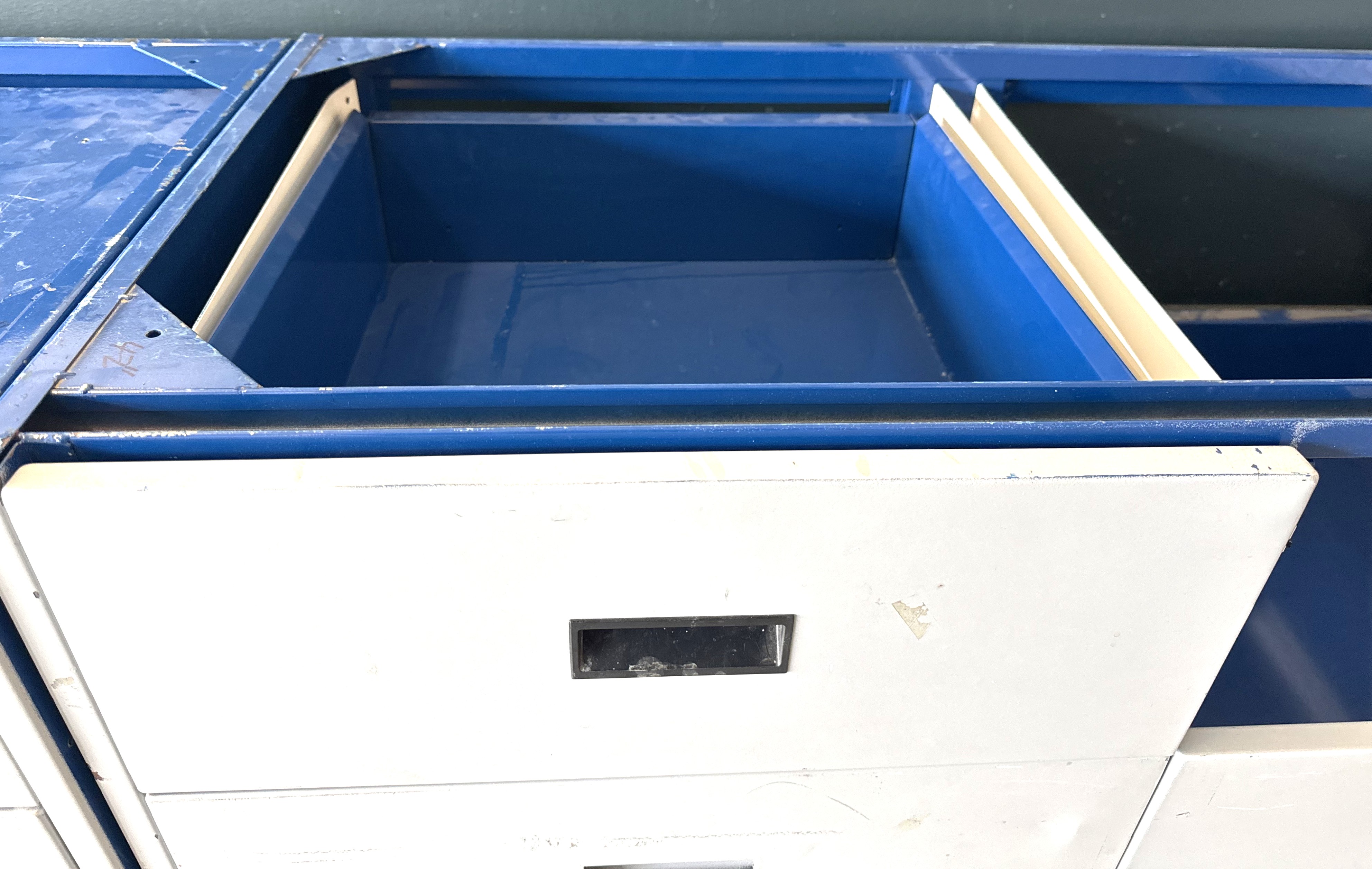 Used Metal Laboratory Cabinetry (Priced/Linear Ft)