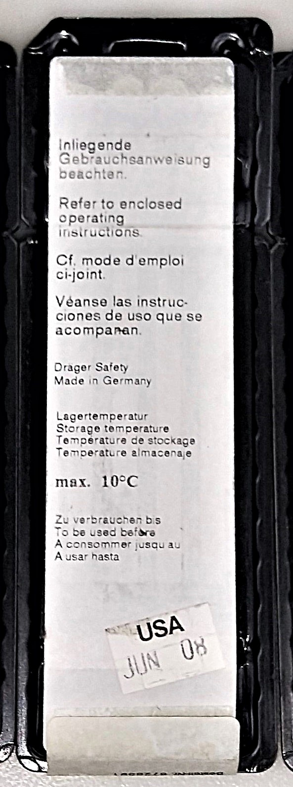 Used Drager Model 31 Multi-Gas Detector Pump with Assorted Tubes