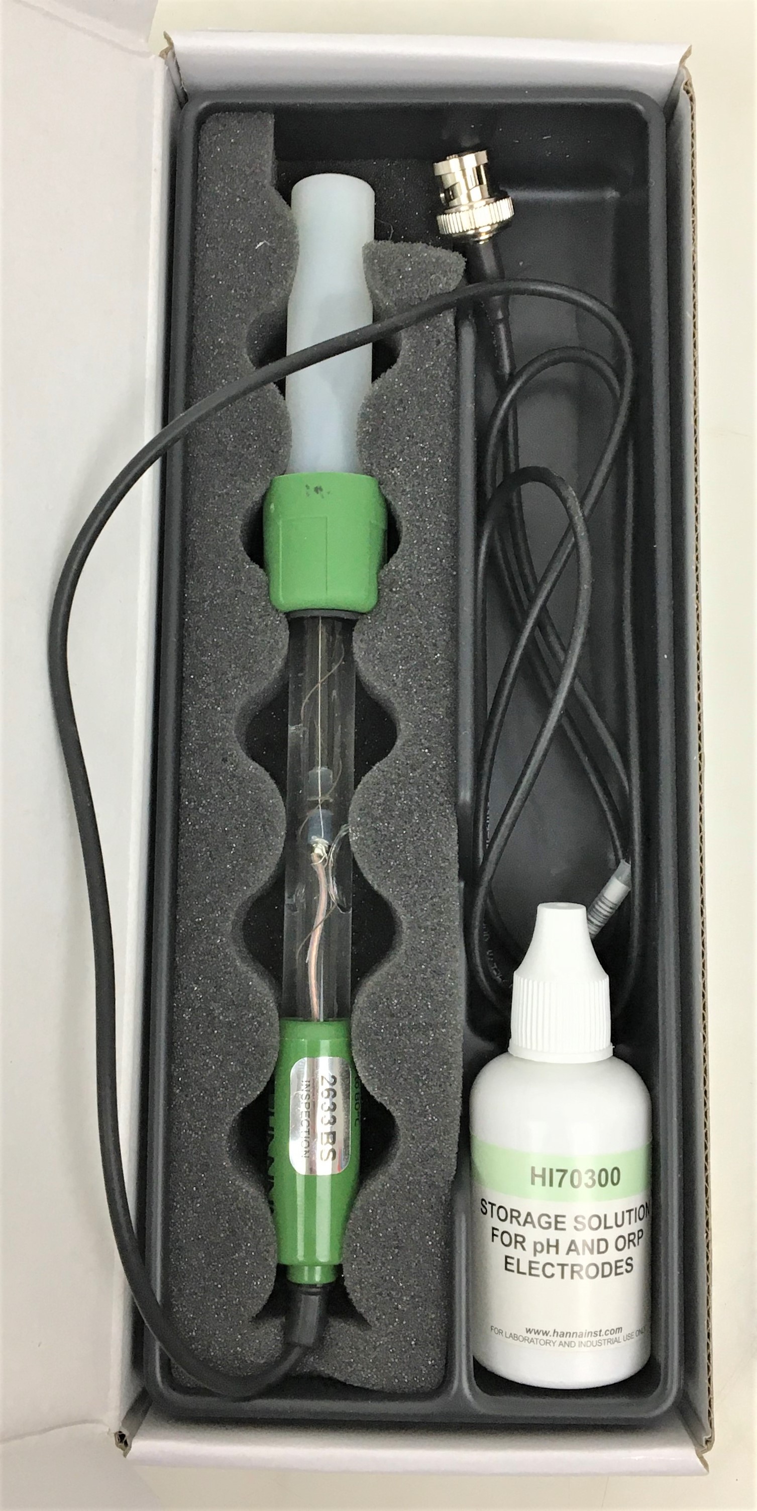 Used Hach ONE (43800-00) Portable pH Meter with New Electrode