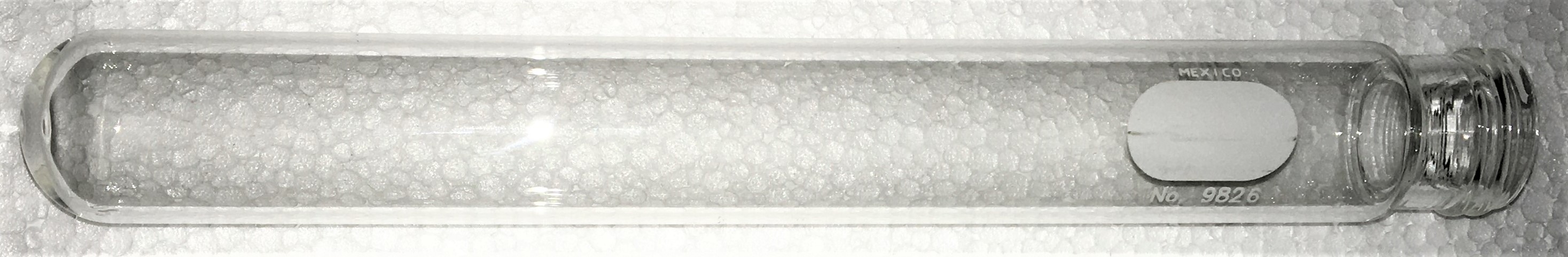 Used Corning PYREX 9826-25X/Kimble KIMAX 45066A-25200 Tube with Cap - 25mm x 200mm 