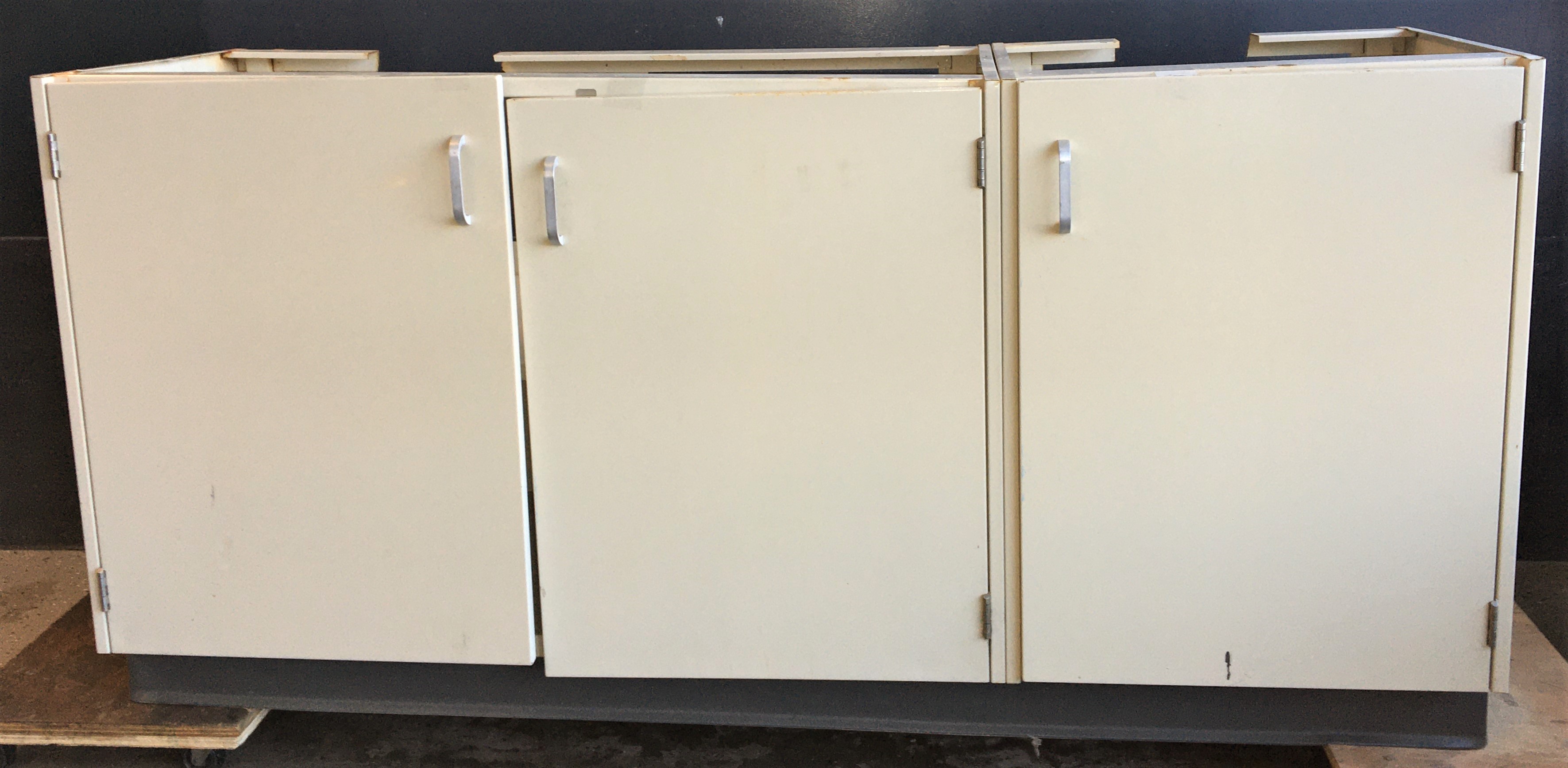 Used Mott 6-Ft Base Cabinet for Fume Hood