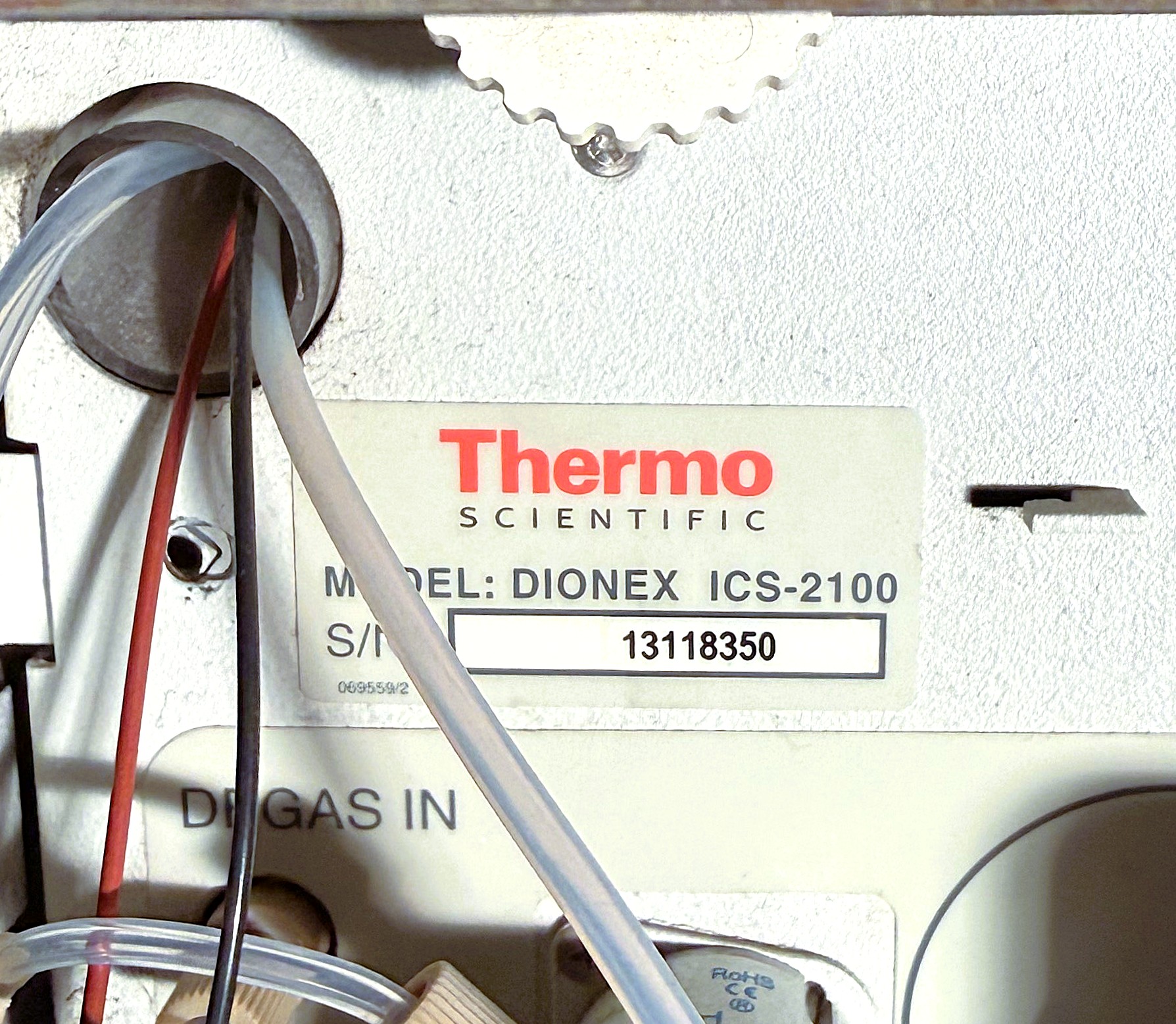 Used Dionex ICS-2100 Ion Chromatography System