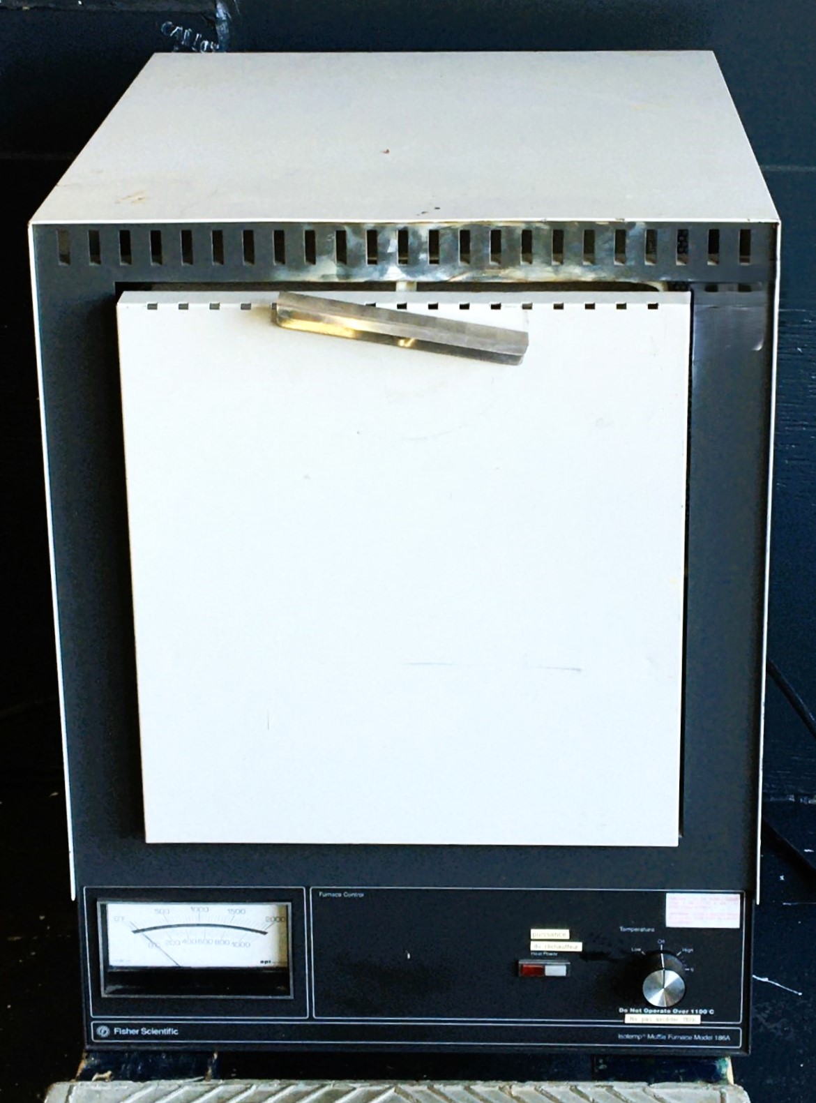 Used Fisher Isotemp 186A Muffle Furnace