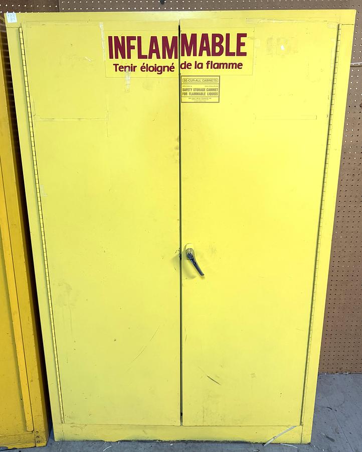Used Se-Cur-All A145 Flammable Storage Cabinet (45 Gallon)