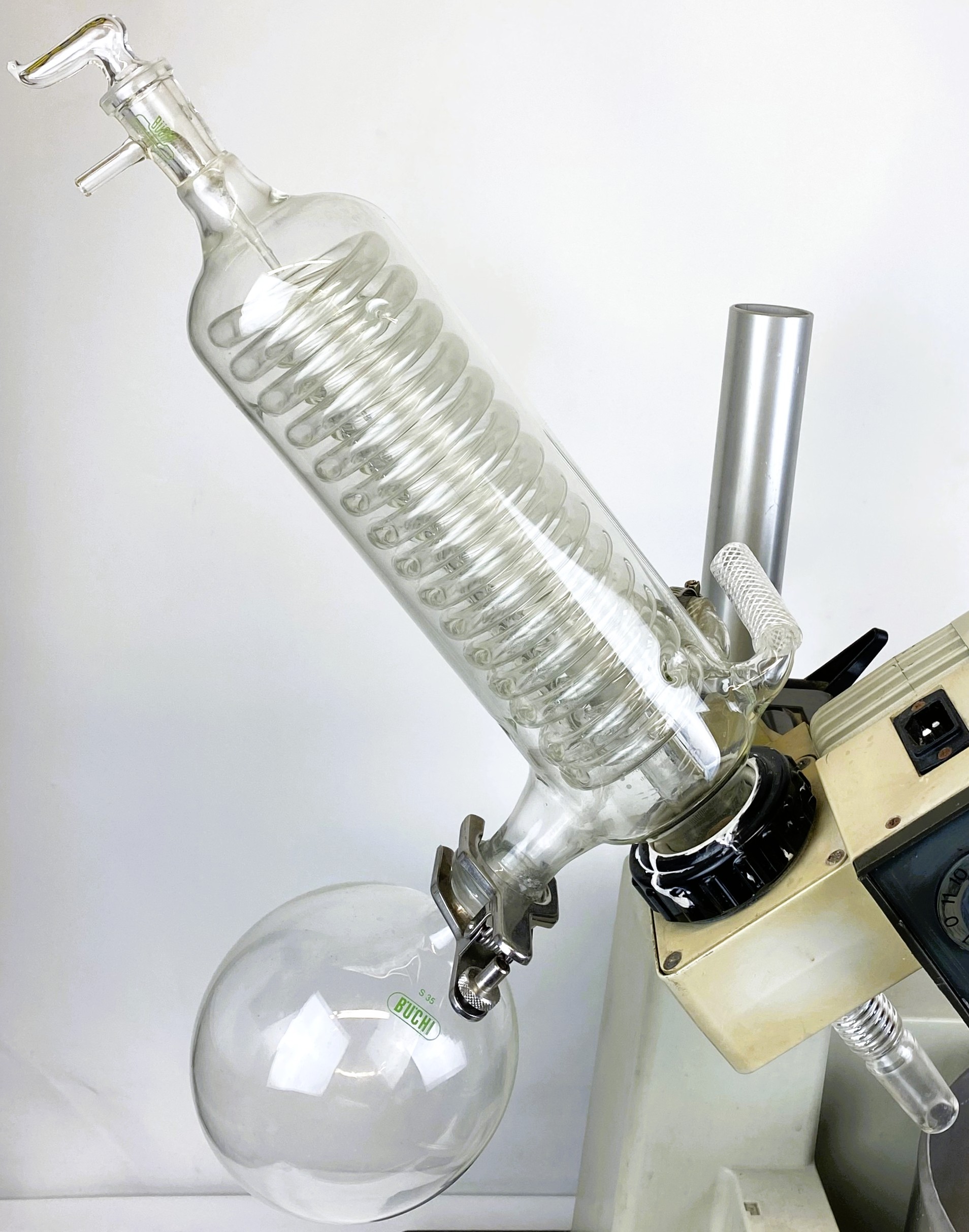 Used Buchi Rotavapor RE-120 Rotary Evaporator with B-465 Bath - COMPLETE