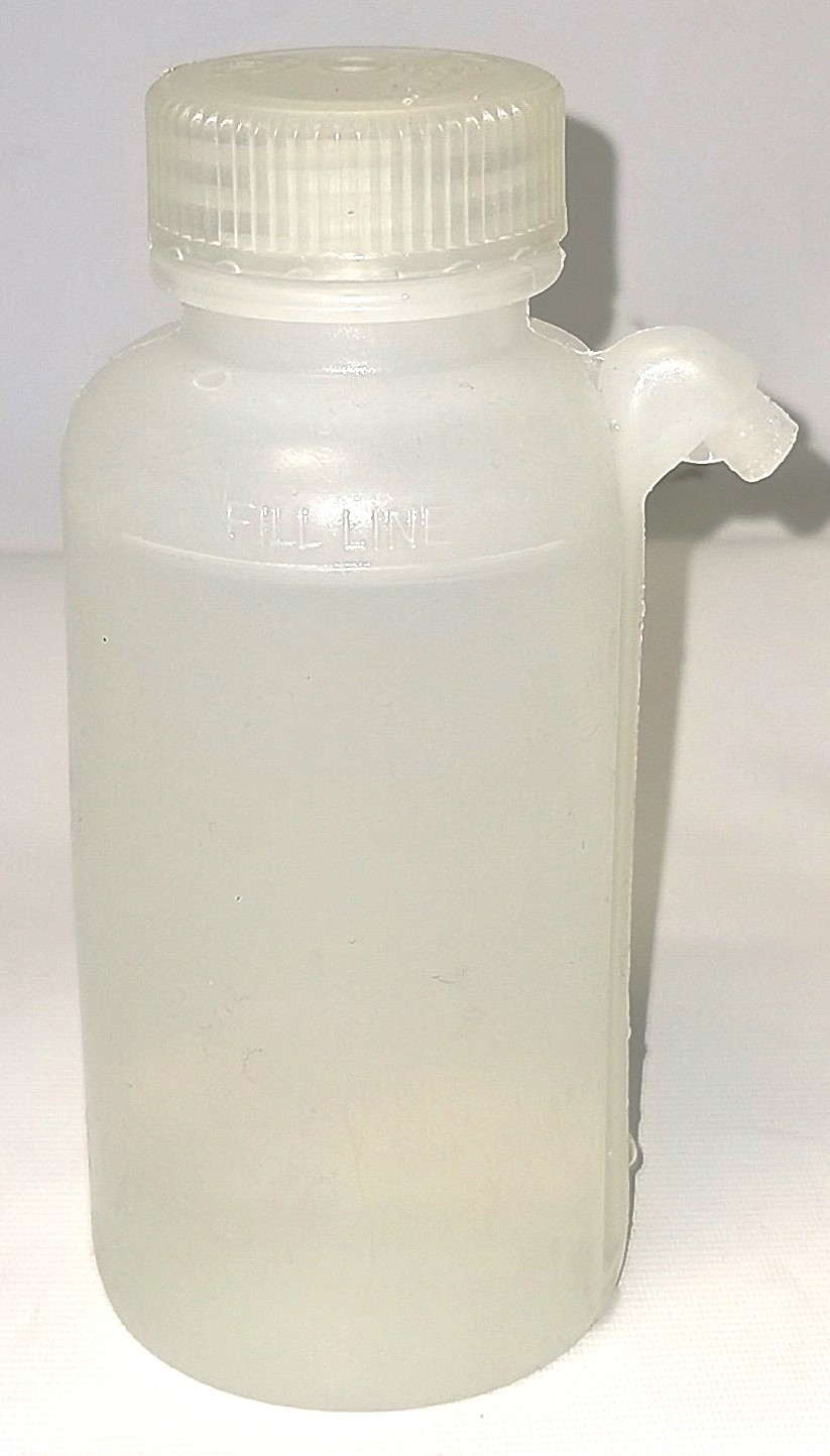 Used Nalgene 2402 Unitary Wash Bottles - 250mL and 1L (Set of 4)