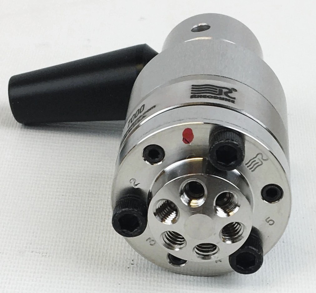 New Open Box Rheodyne 7000 High Pressure 6-Port Switching Valve