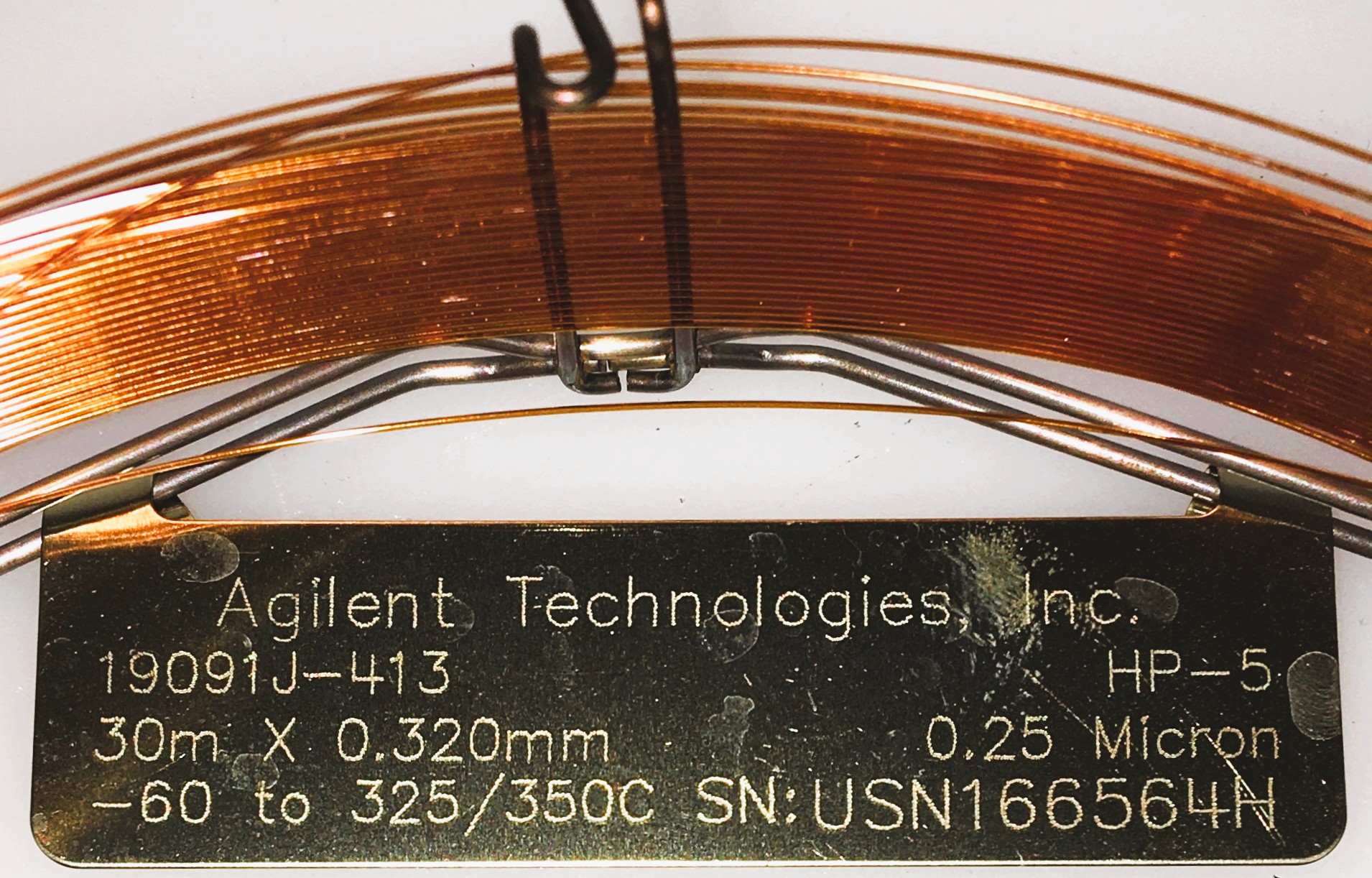 Used Agilent HP-5 (19019J-413) Capillary Column (30M x 0.32mm x 0.25µm)