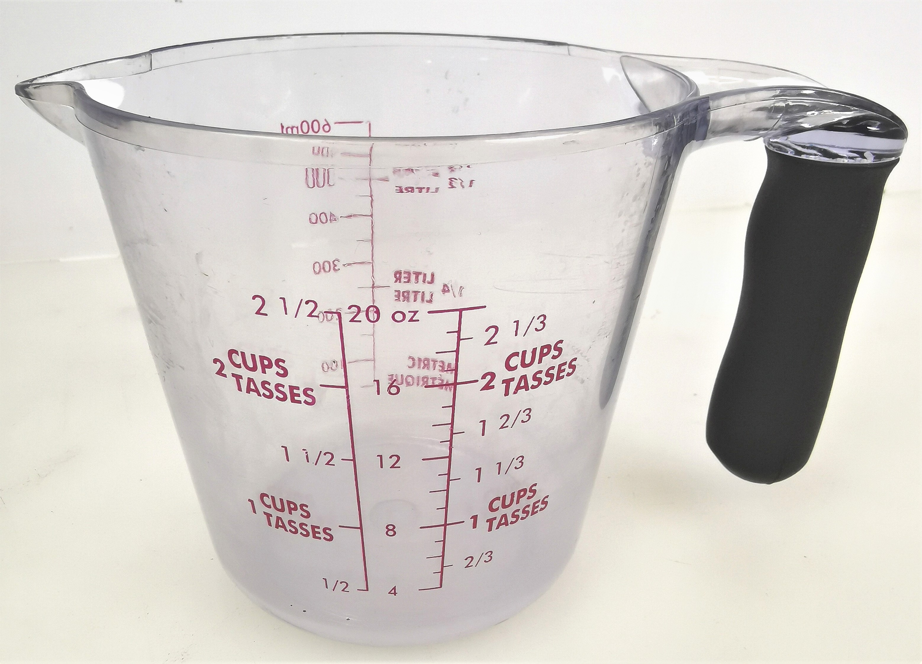 Used Lot of 5 Assorted Plastic Measuring Cups