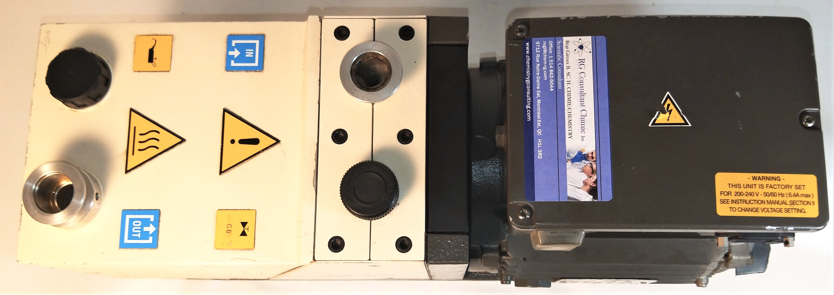 Used Varian (Agilent) DS 602 Rotary Vacuum Pump (17.6cfm)