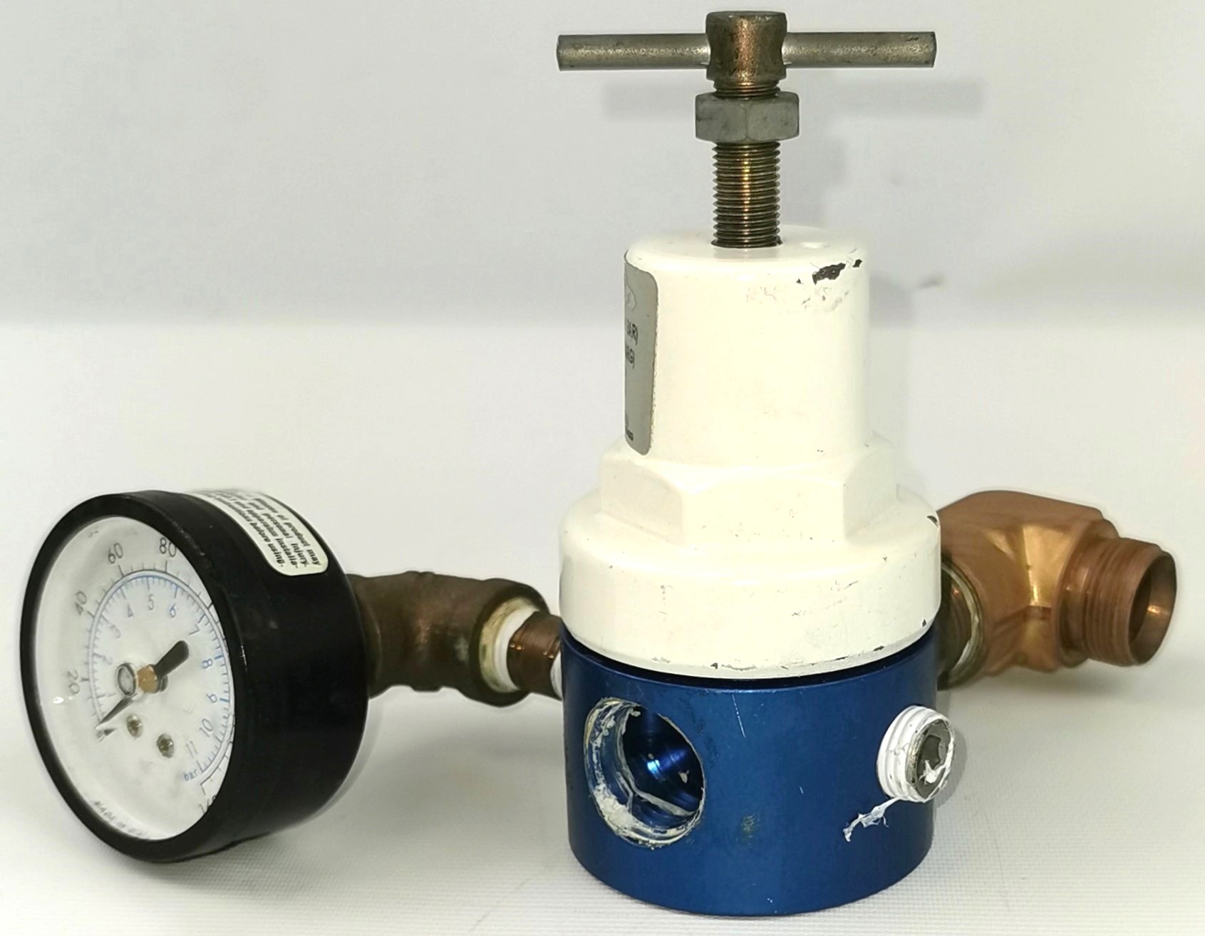 Used Parker Balston 64-10 Membrane Air Dryer with 72-130 In-Line Pressure Regulator