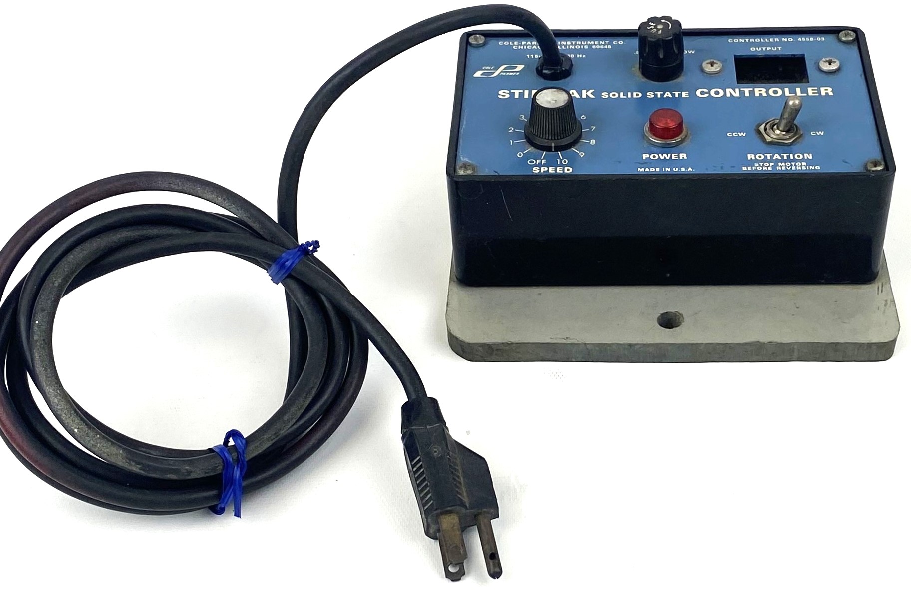 Used Cole-Parmer Stir-Pak 4558-03 Solid State Speed Control