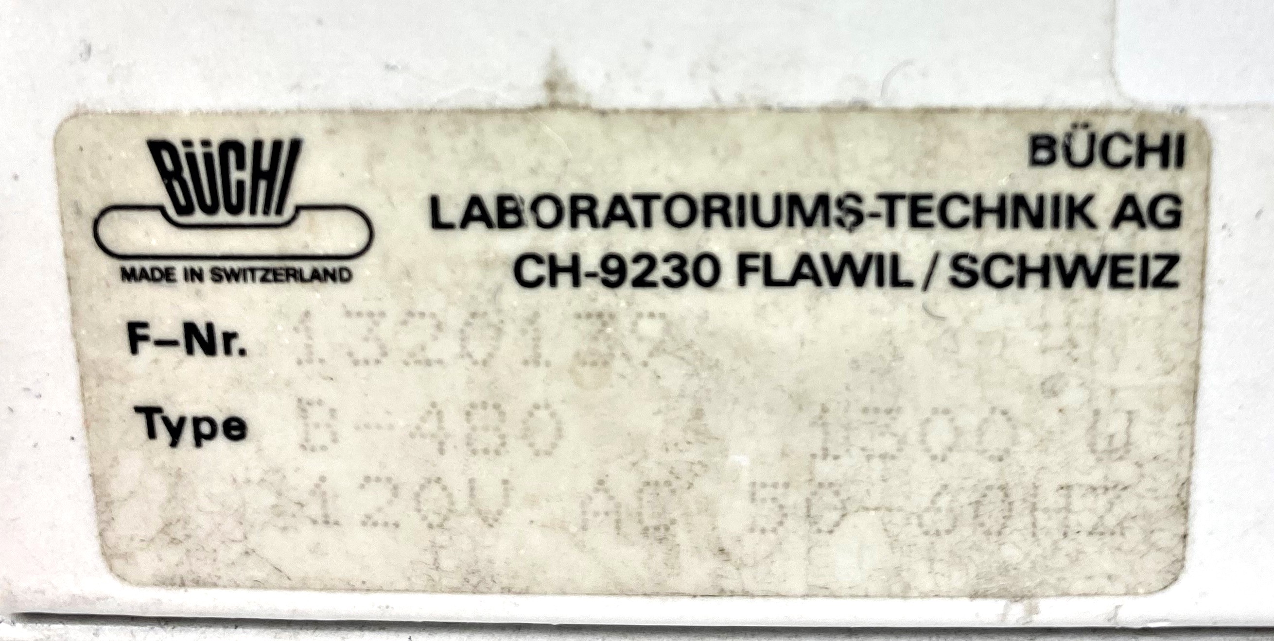 Used Buchi B-480 Heated Water Bath for Rotary Evaporator (5L)