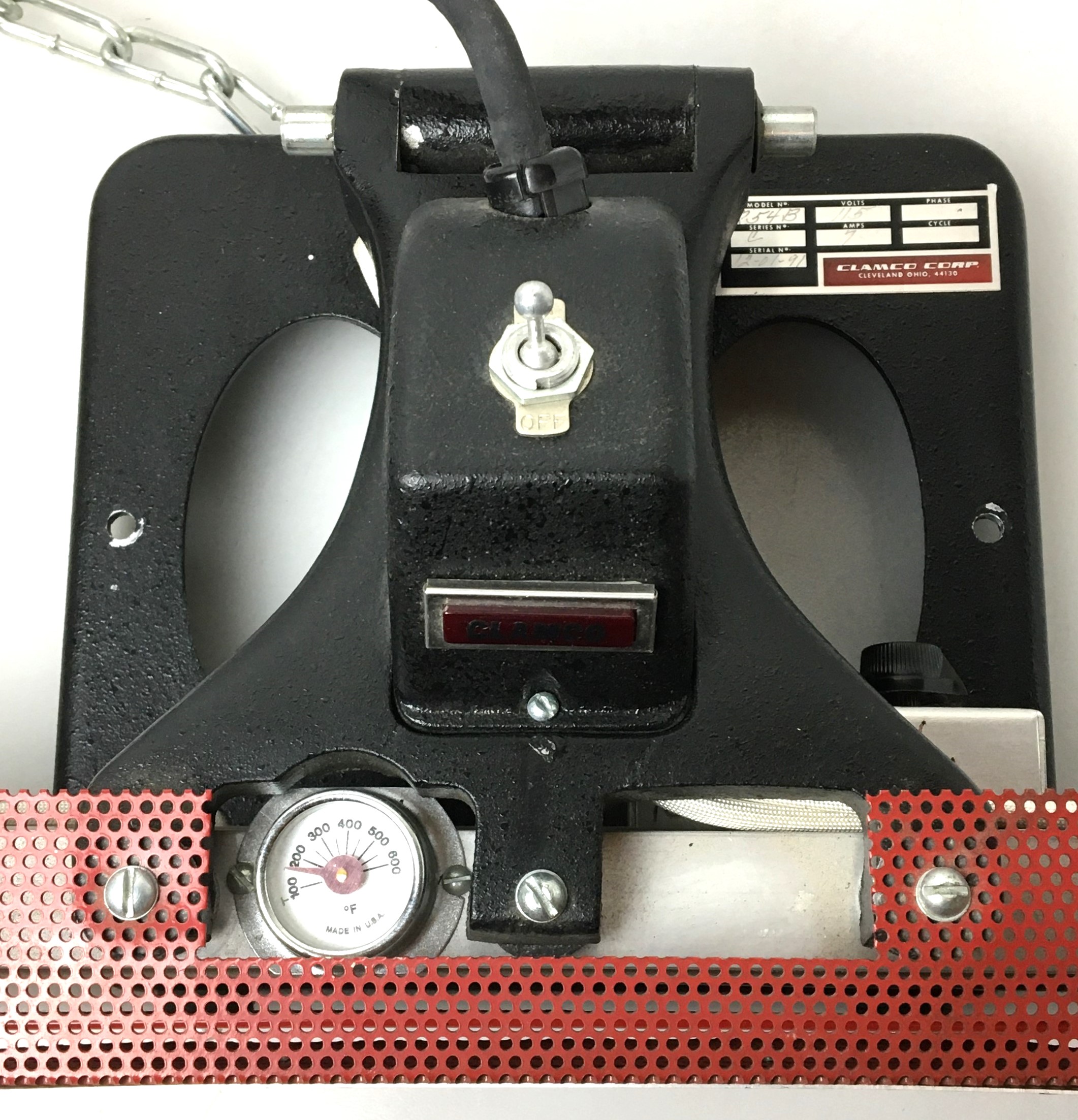 Used Clamco 254B Bench-Mounted Constant Heat Sealer