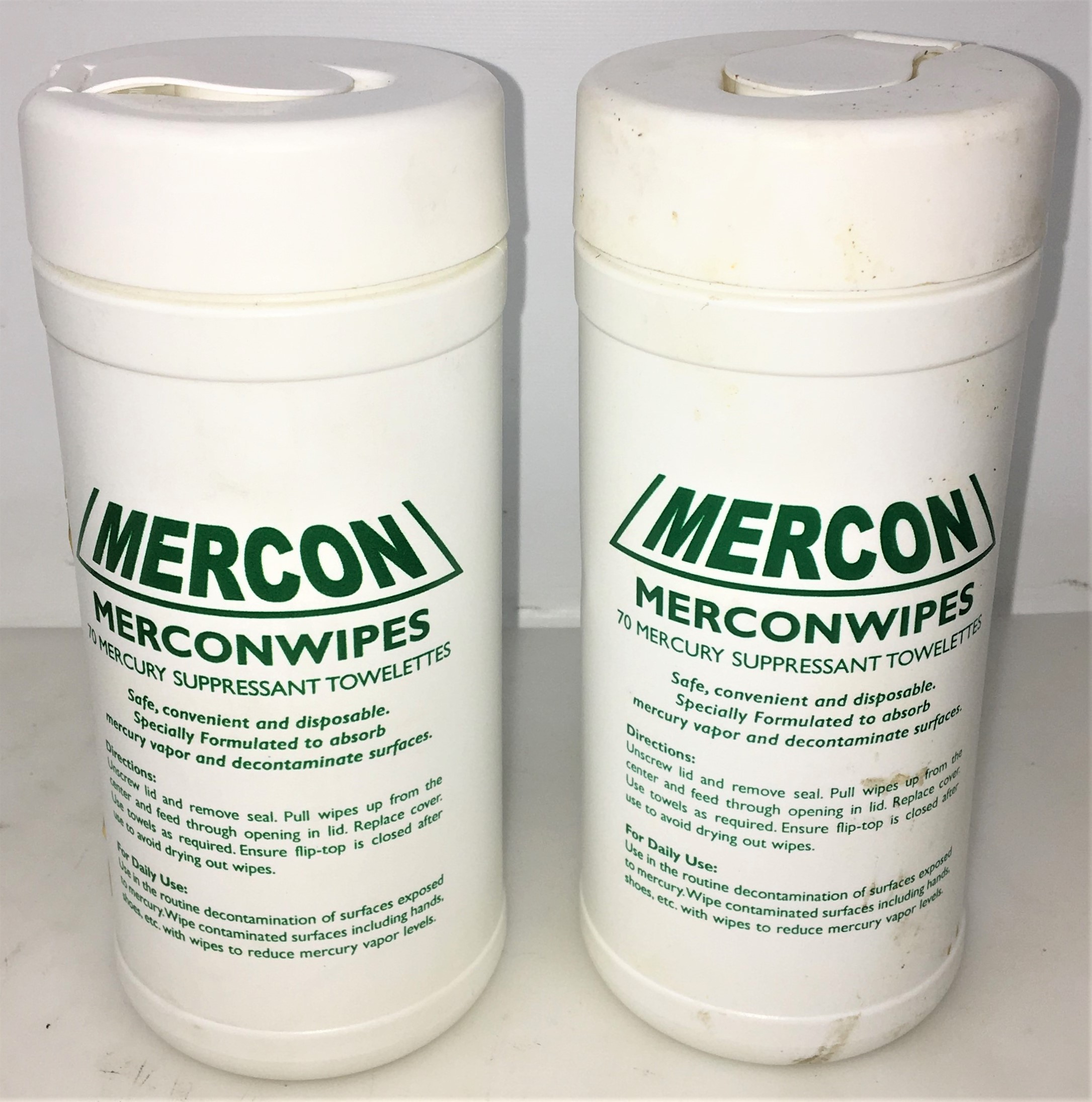 Used Mercon Mercury Spill Kit 